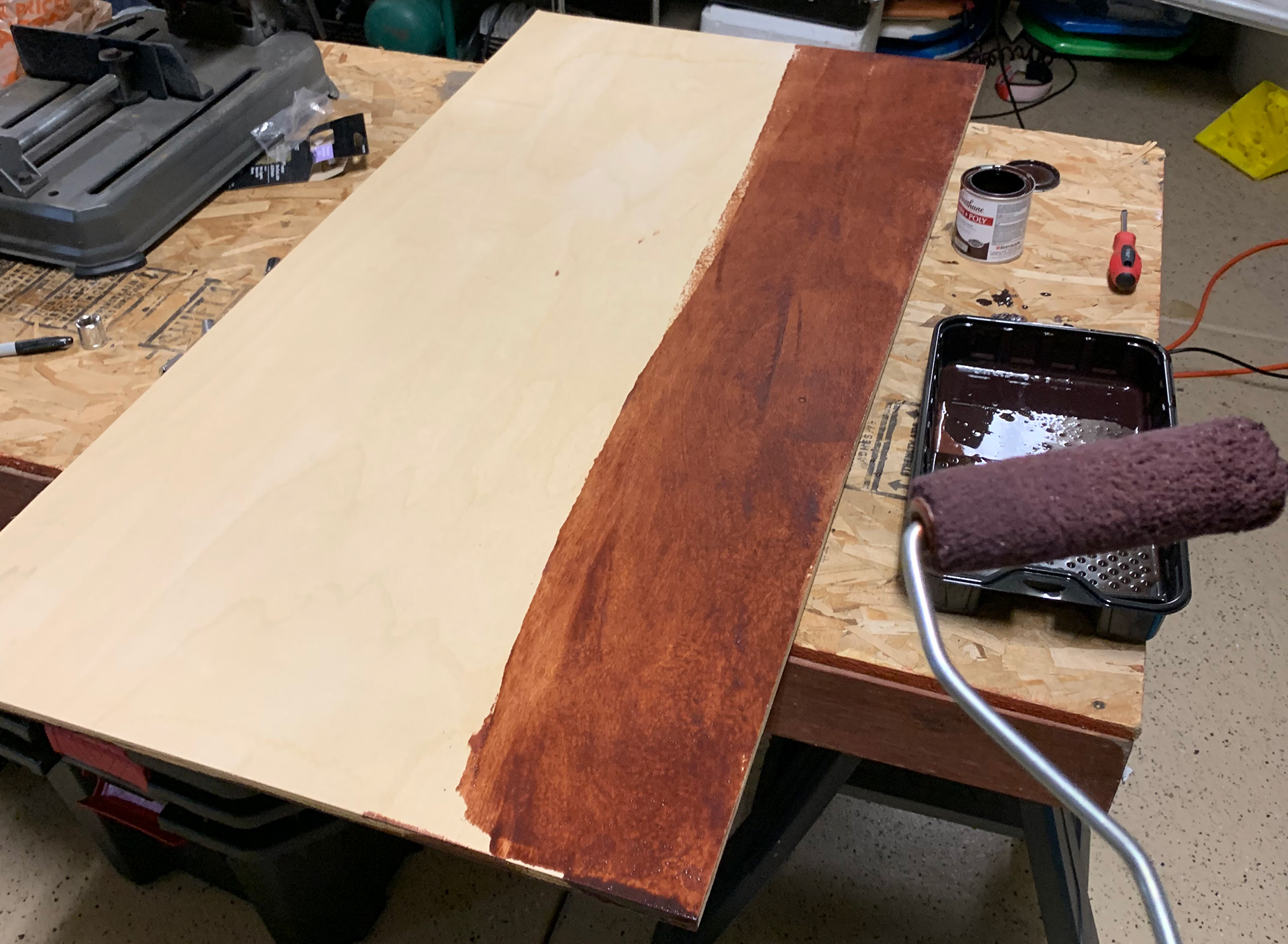 Staining Wood