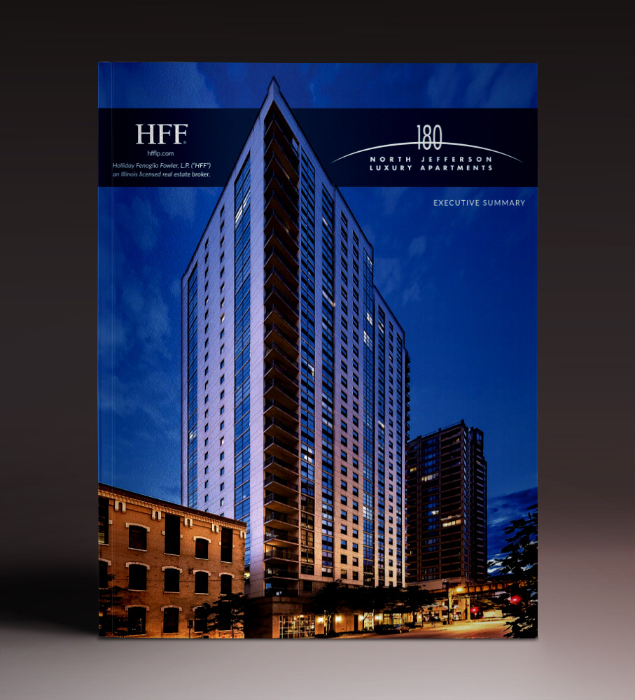 Nicole Rab Luxury Apartment Building Brochure Design