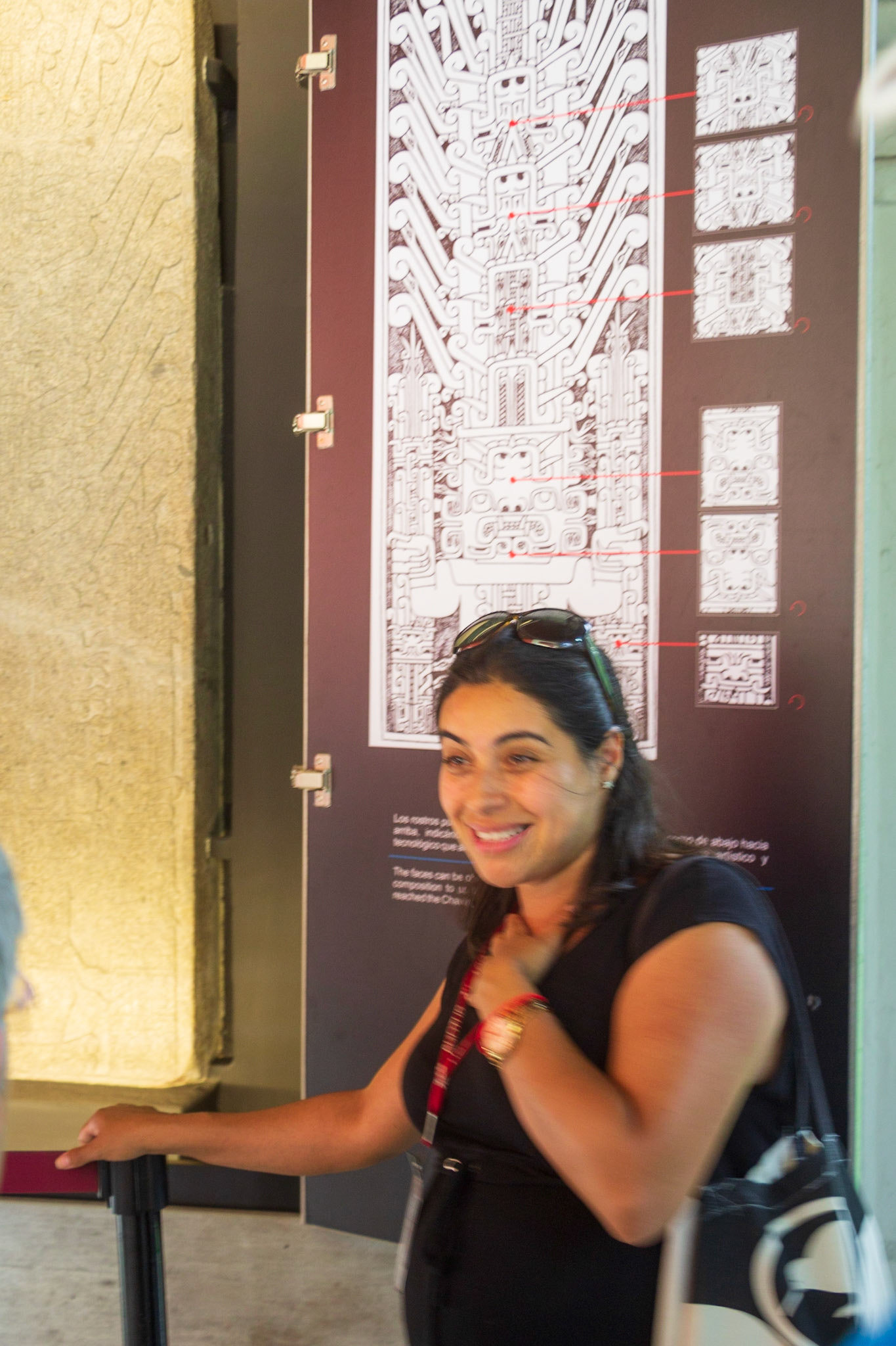 Poster of several civilizations and our Lima guide