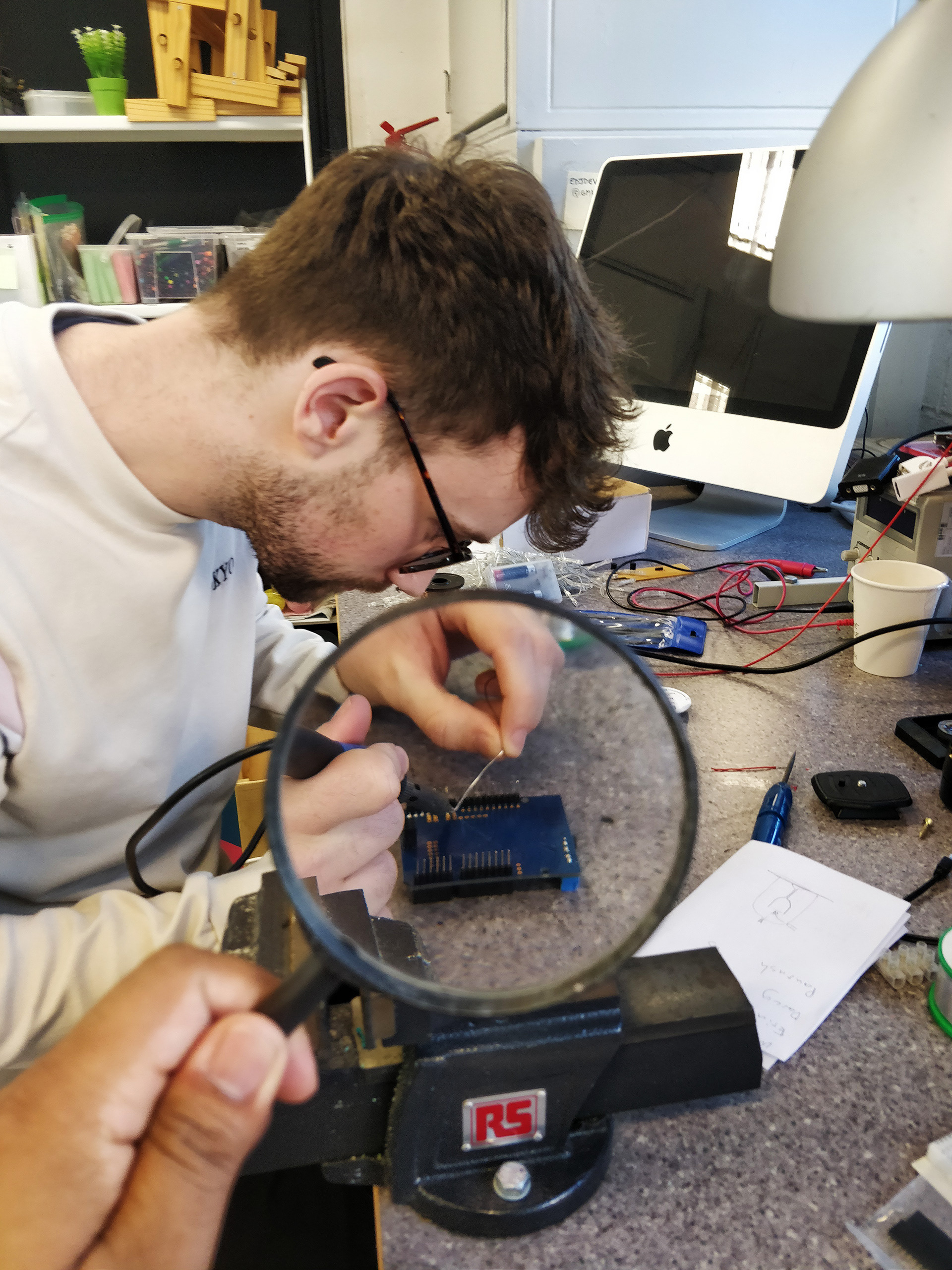 Soldering the Adafruit MP3 Shield