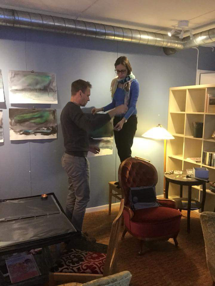 Hängning pågår
