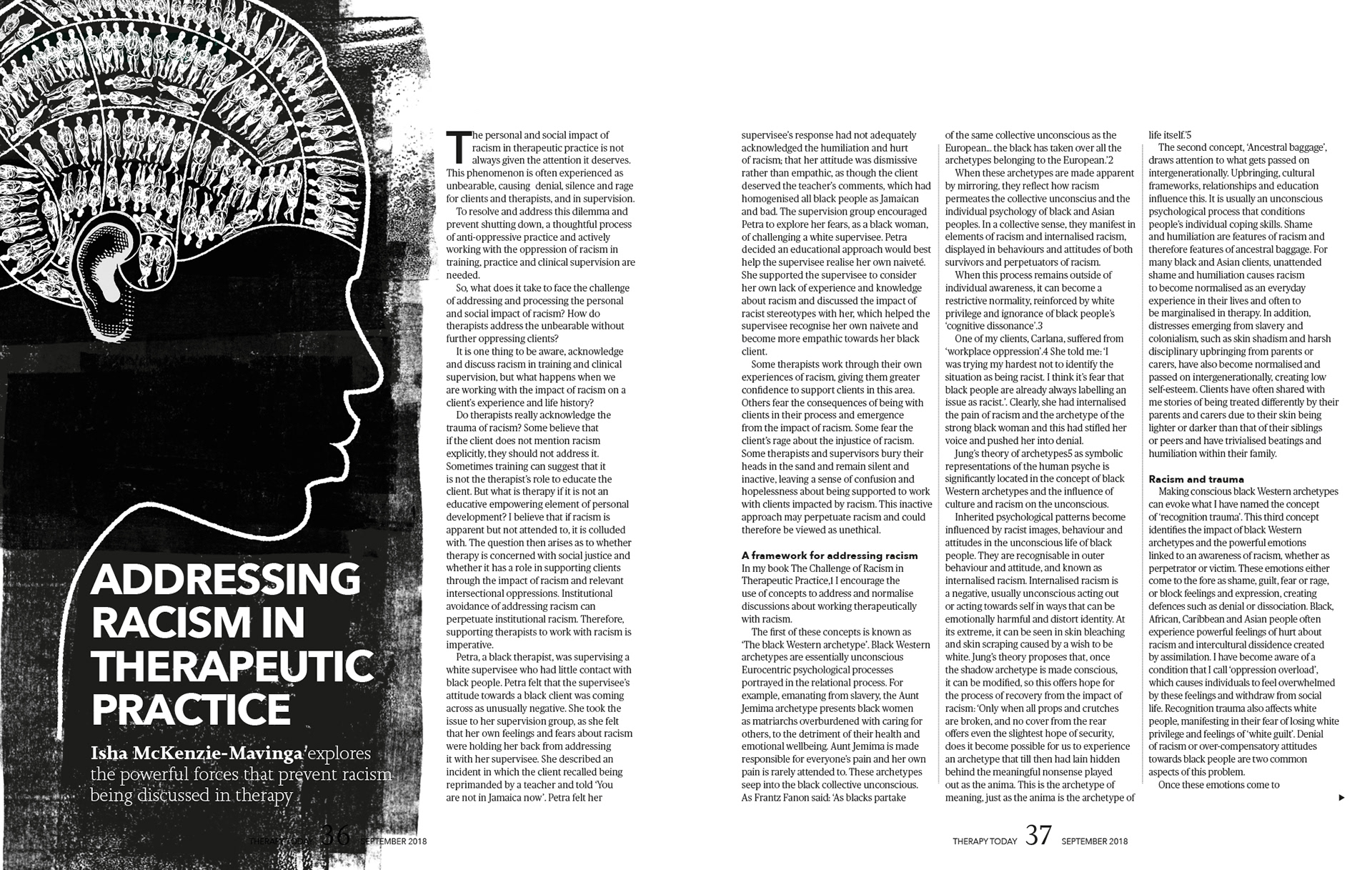 Michael Stonelake Editorial illustrations for Psychology Today magazine