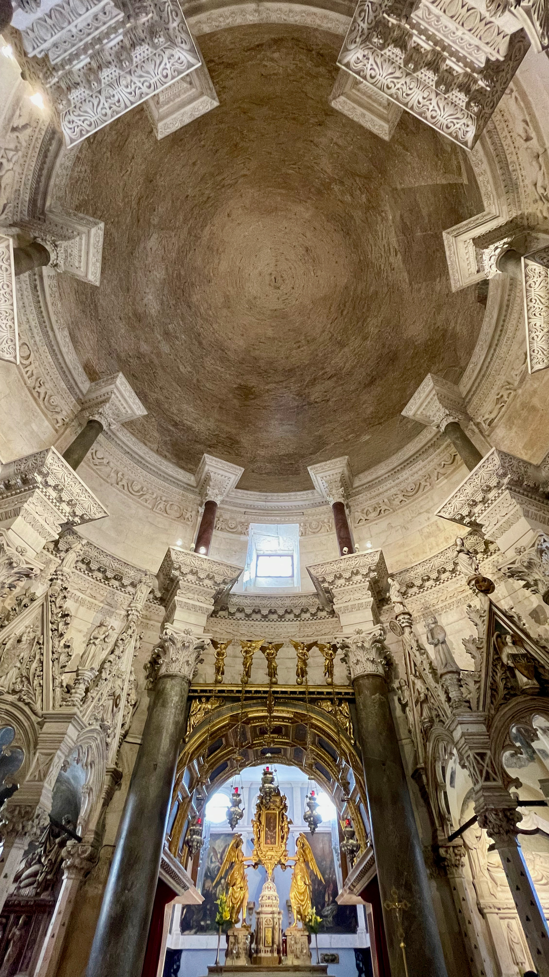 Inside the Cathedral of Saint Domnius