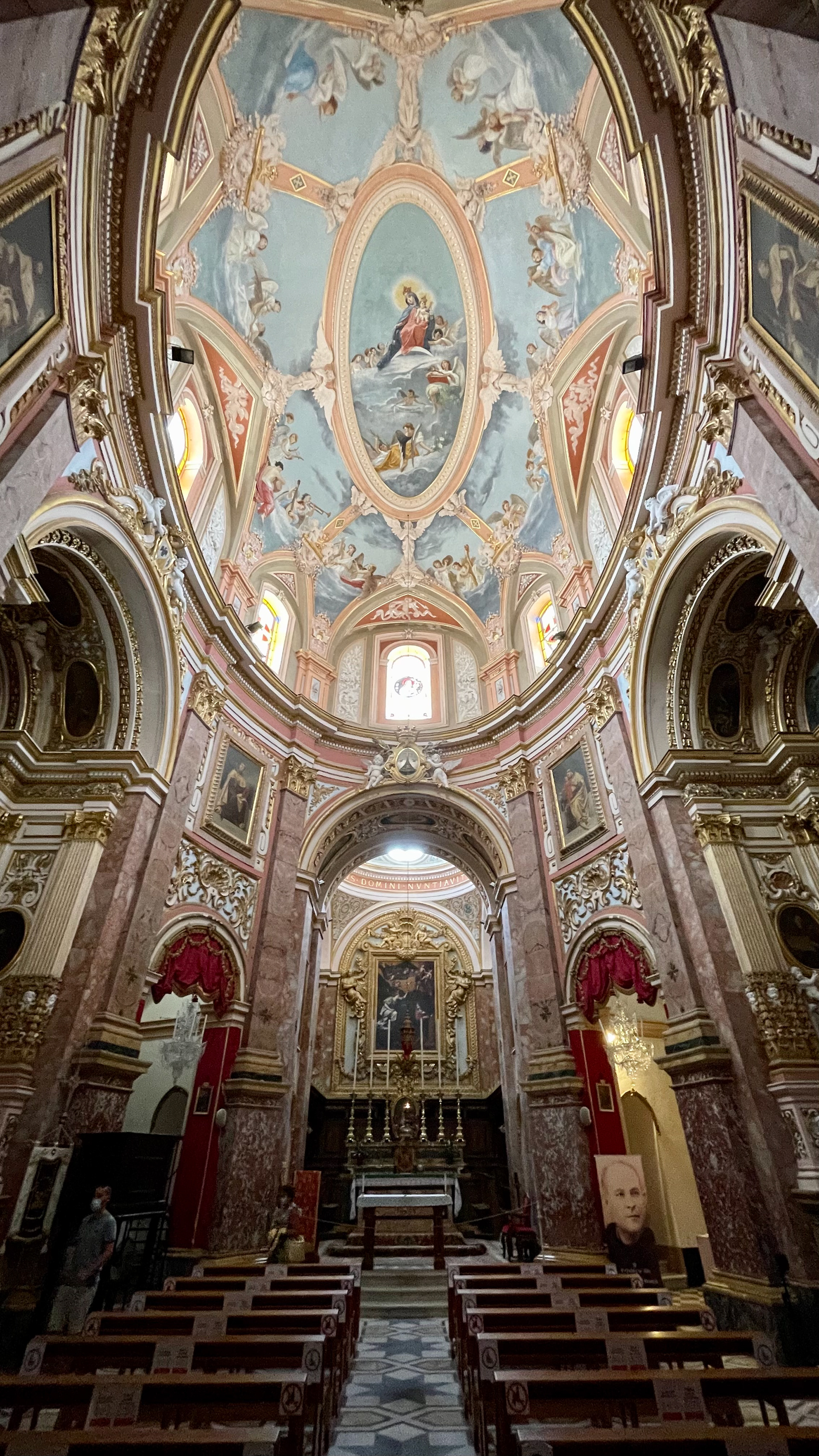 Inside St. Roque’s Chapel