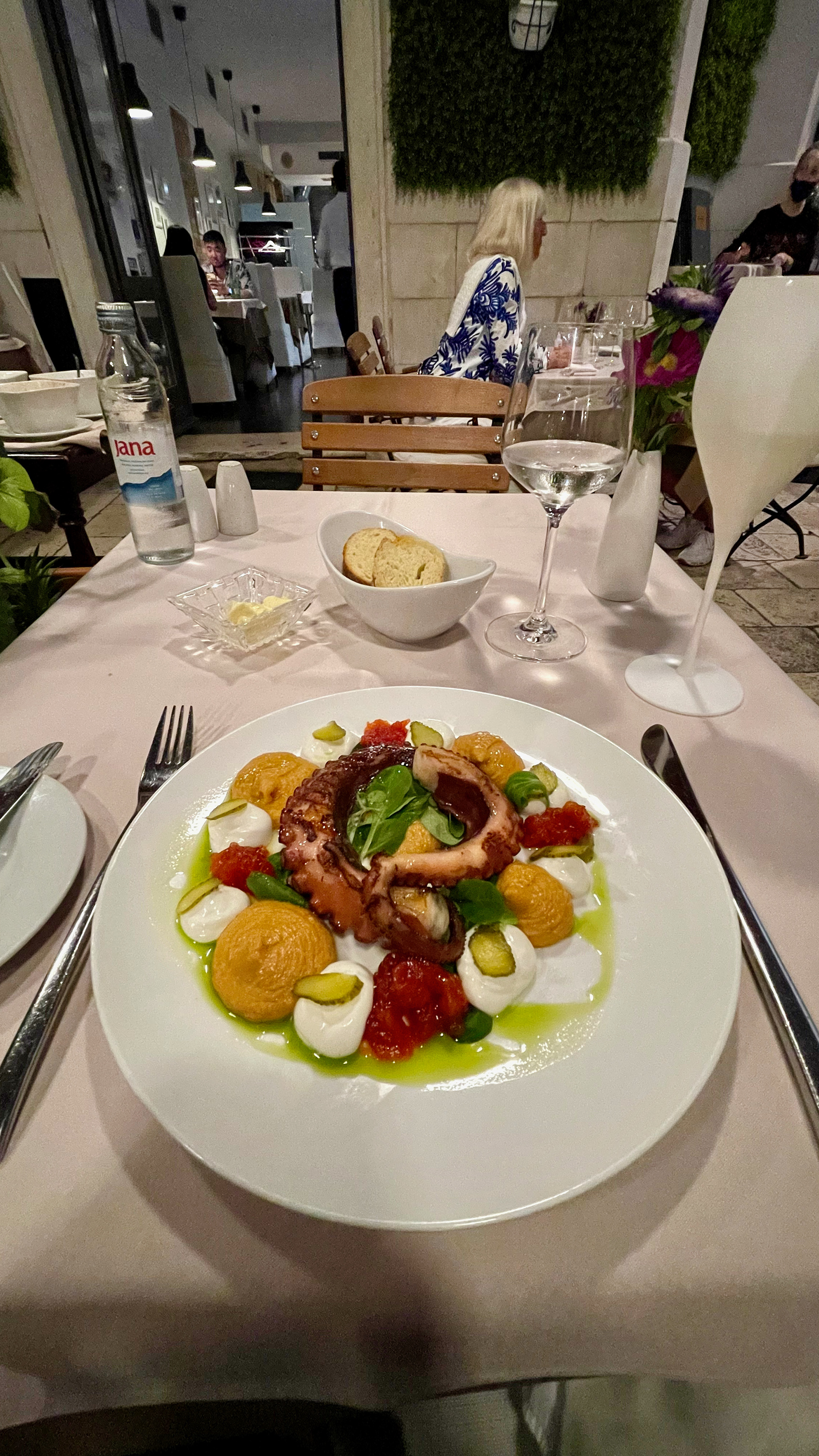 Grilled Octopus at Portofino