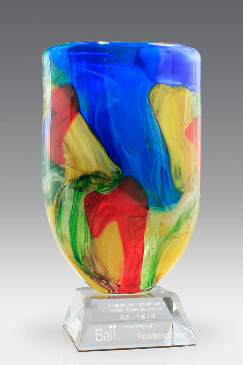 Art Glass Vase Award