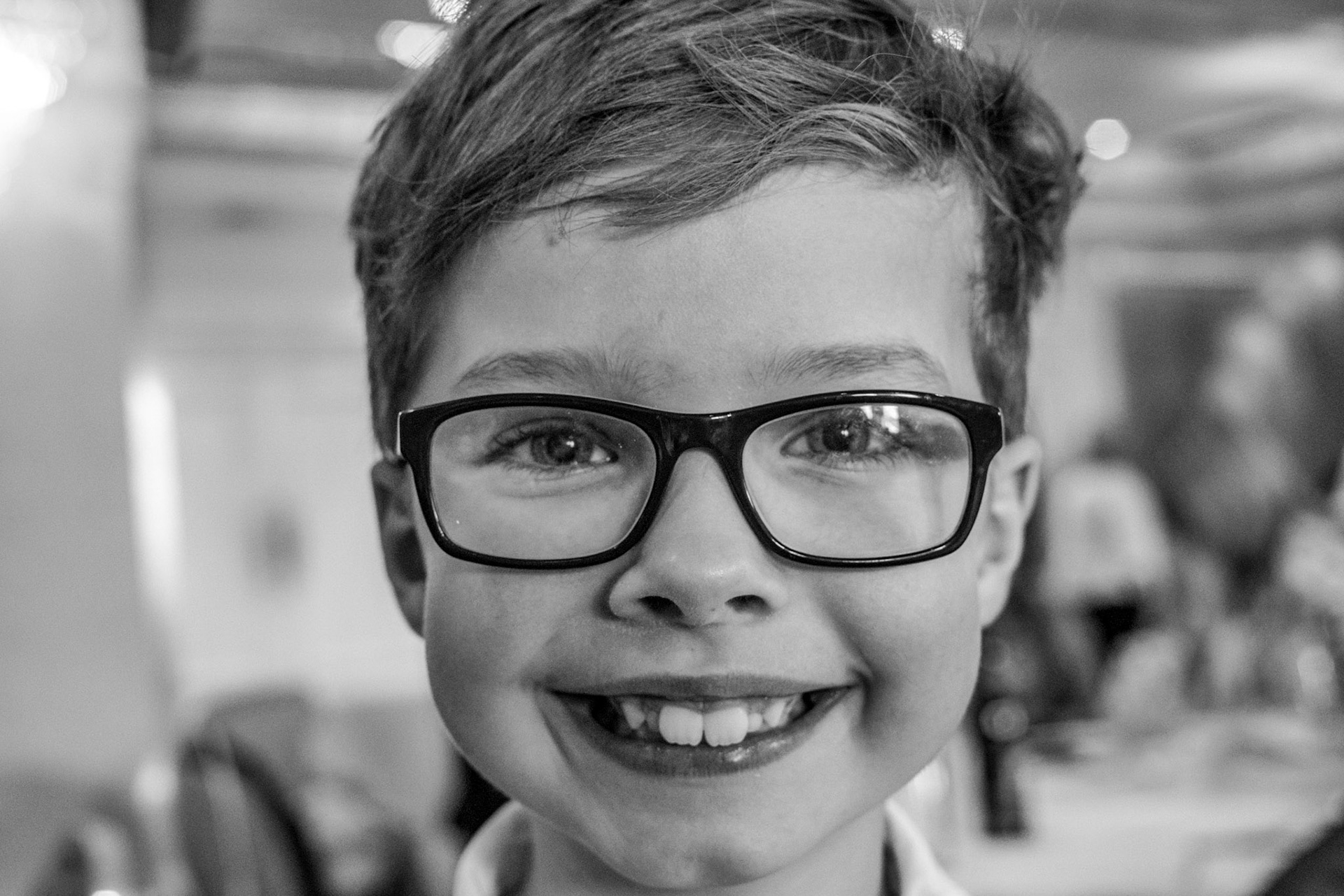 Beths First Holy Communion day, but I could not get a photo of her - Ted was happy to oblige