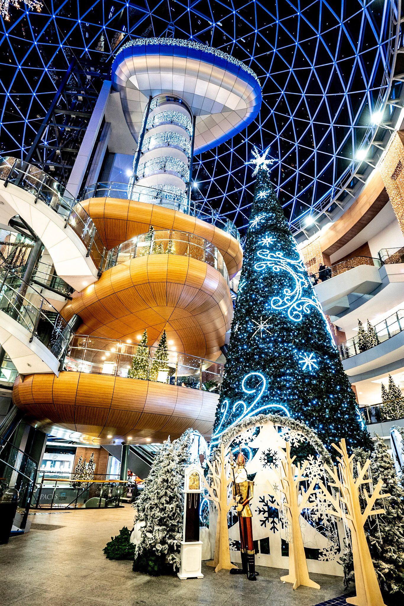 Evening trip into town