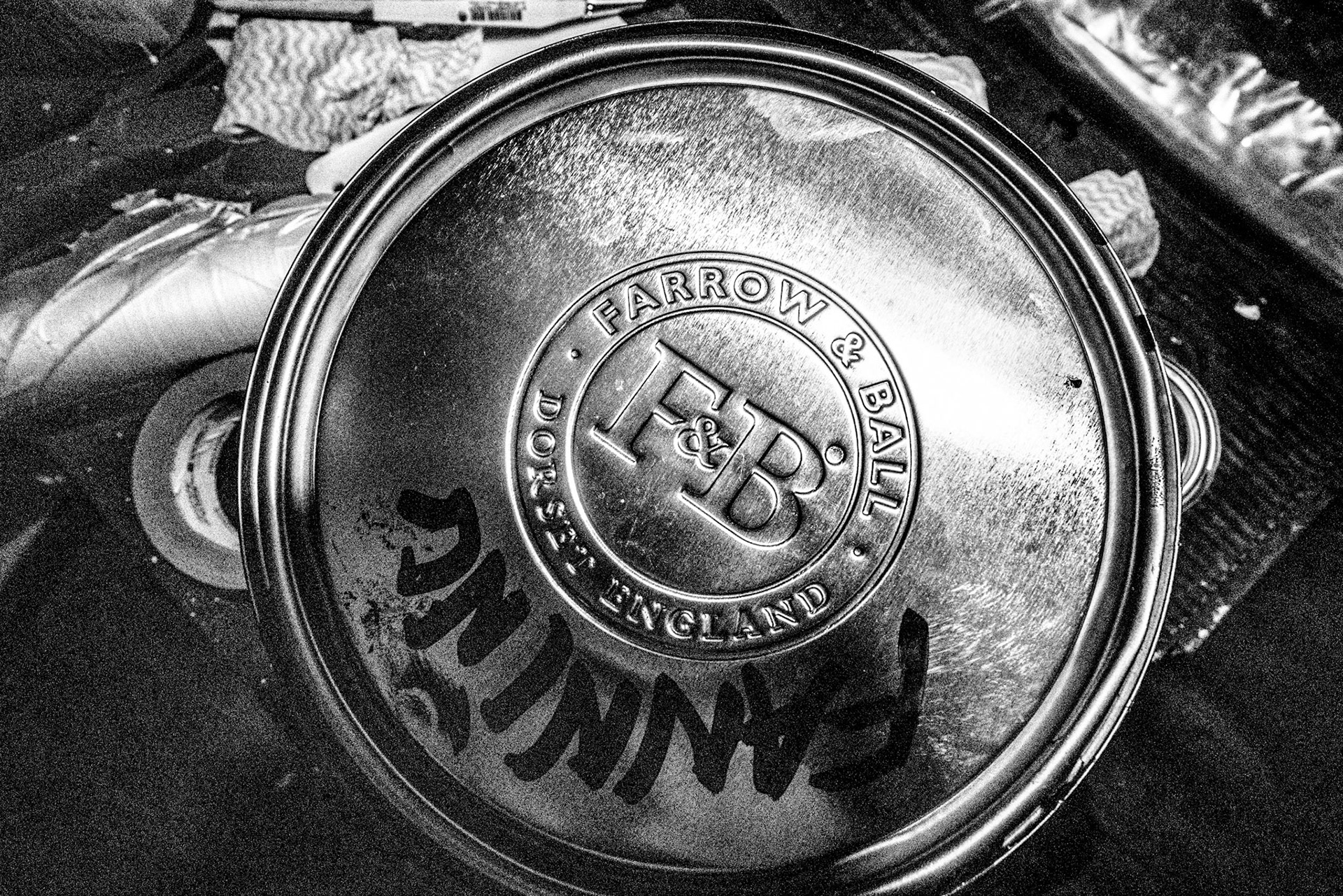 Finished the painting in the front room.