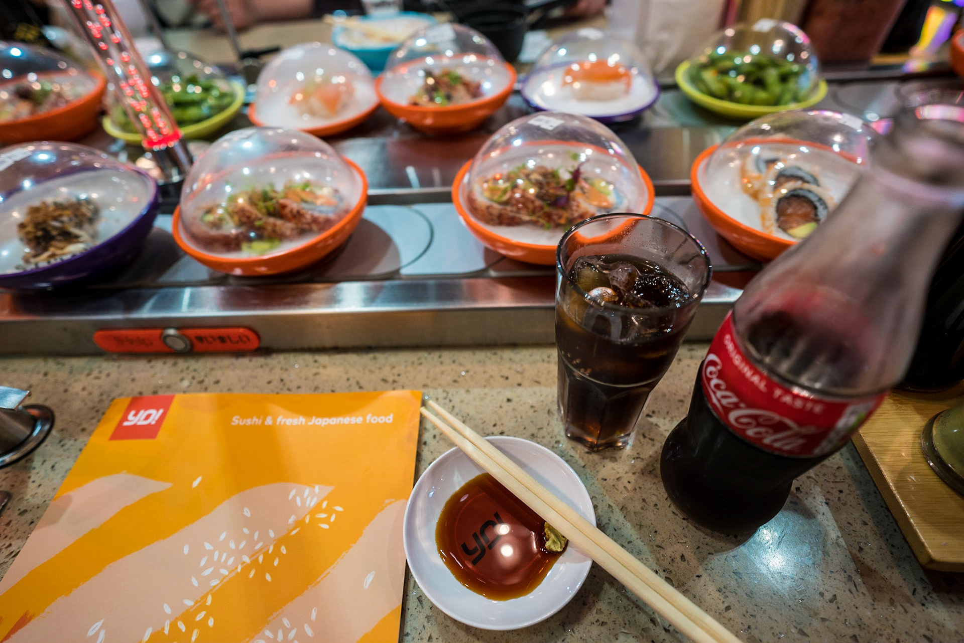 Great lunch in Heathrow on the way home from Athens