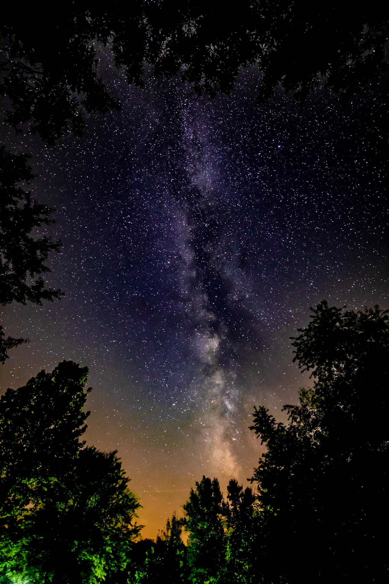 Milky Way, Pleasant Greek CG, Vermilionville, IL Aug 2019