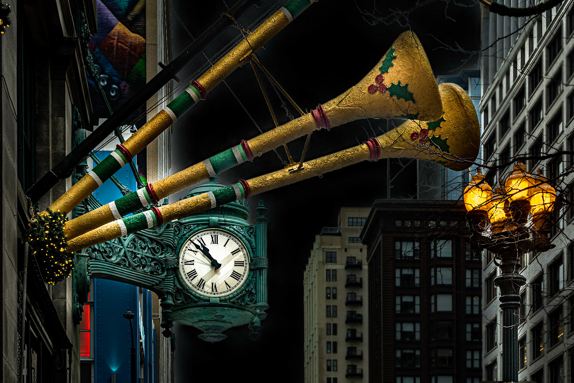 Marshall Field-s - Macy's, Chicago Dec 2021