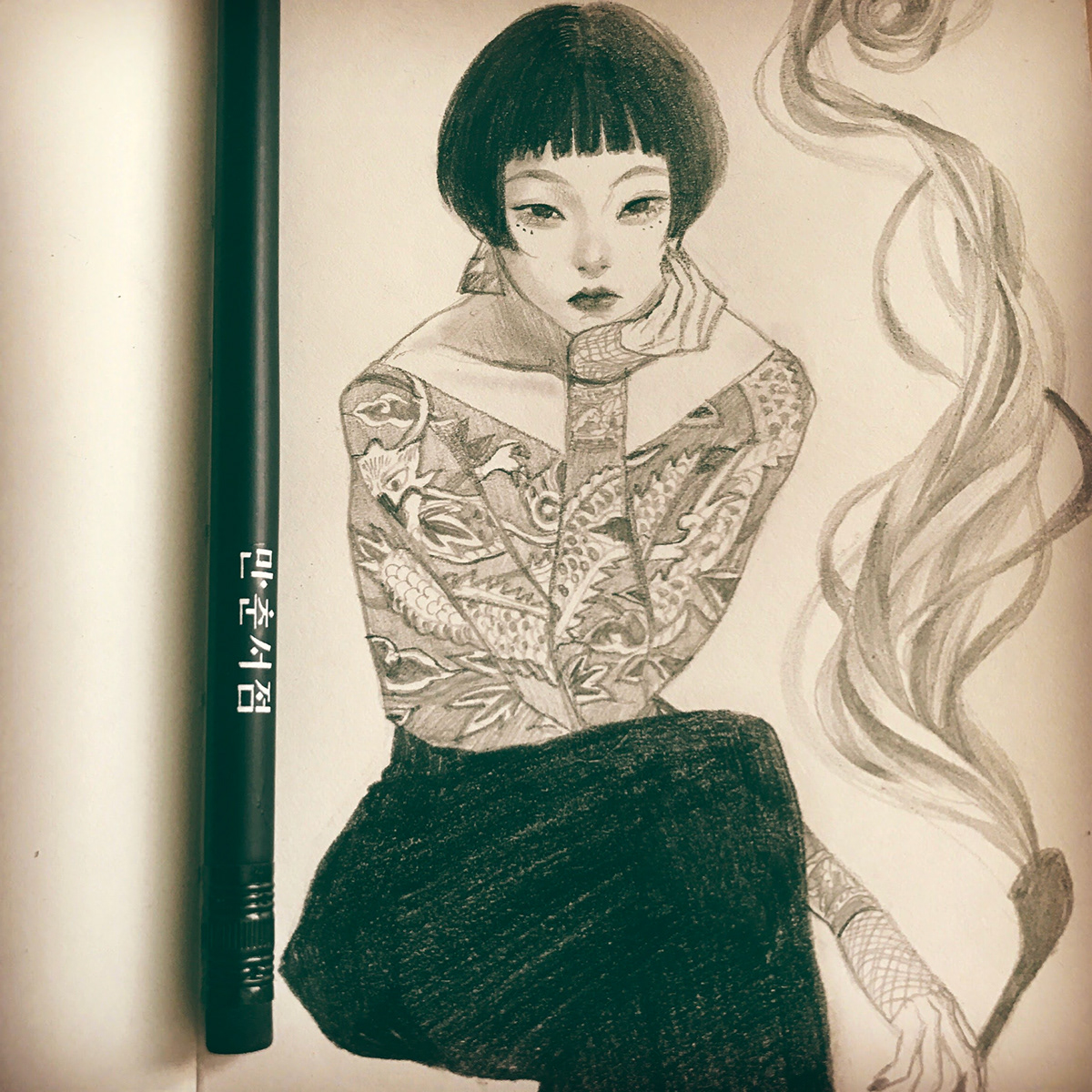 Zipcy . Oriental Pin Up Girl