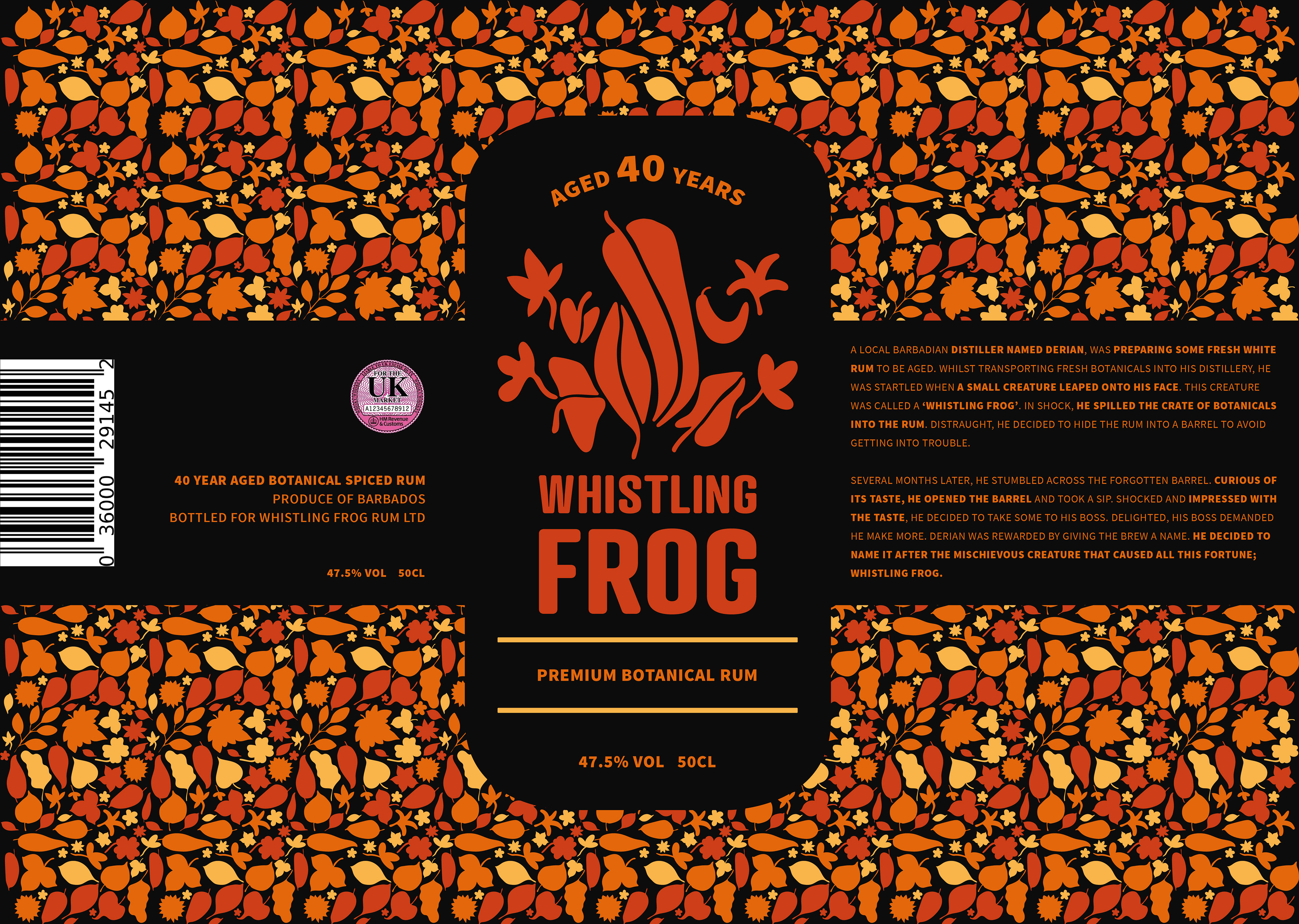 Whistling Frog Premium Packaging