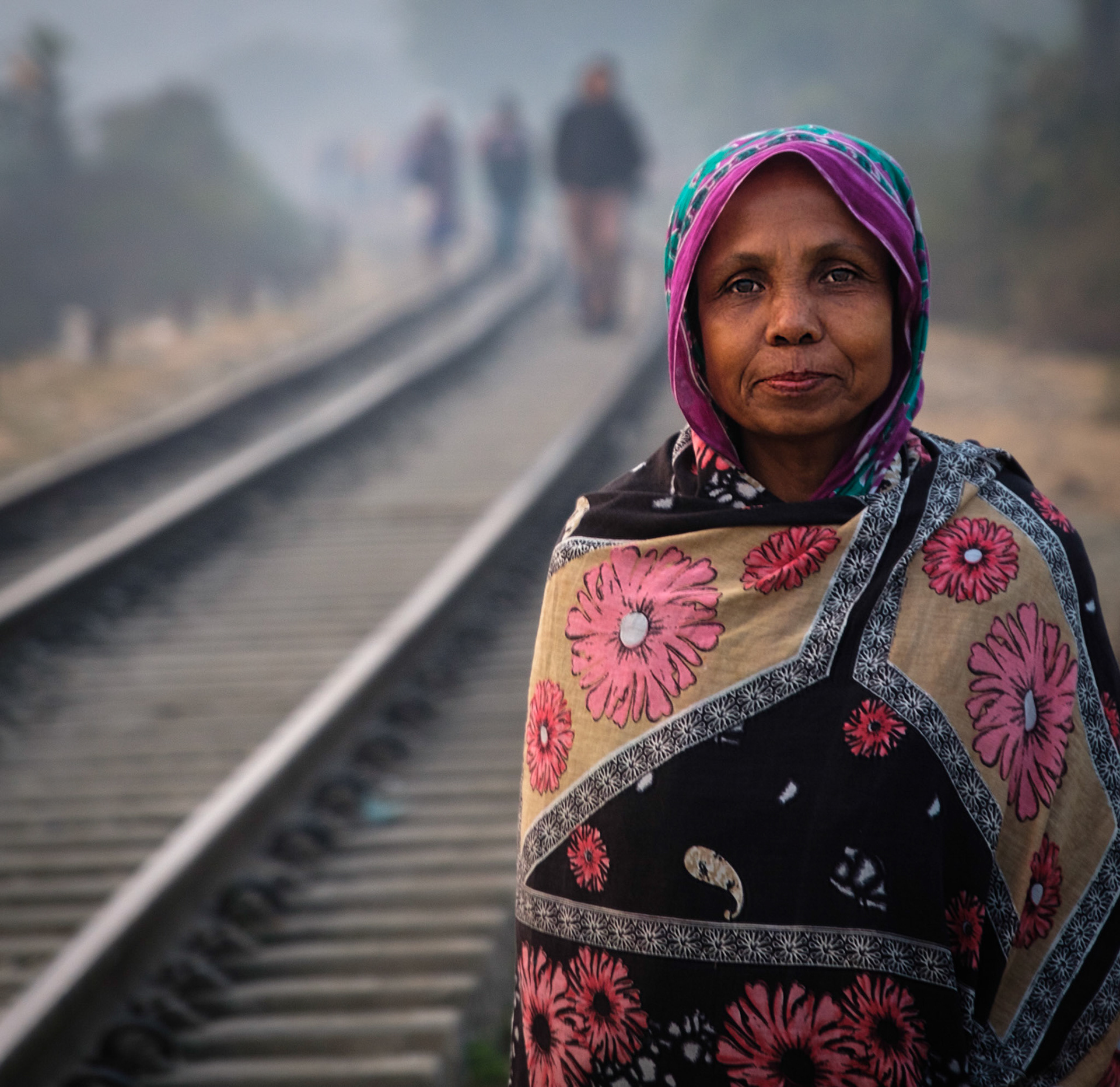 Woman on the Line