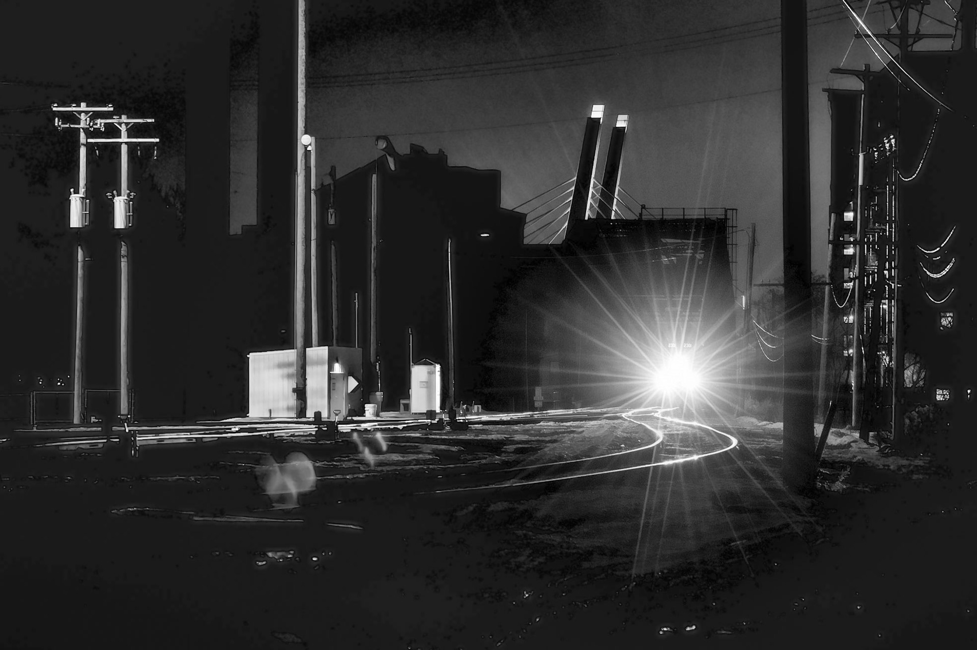 Night Train in the Muskego Yards