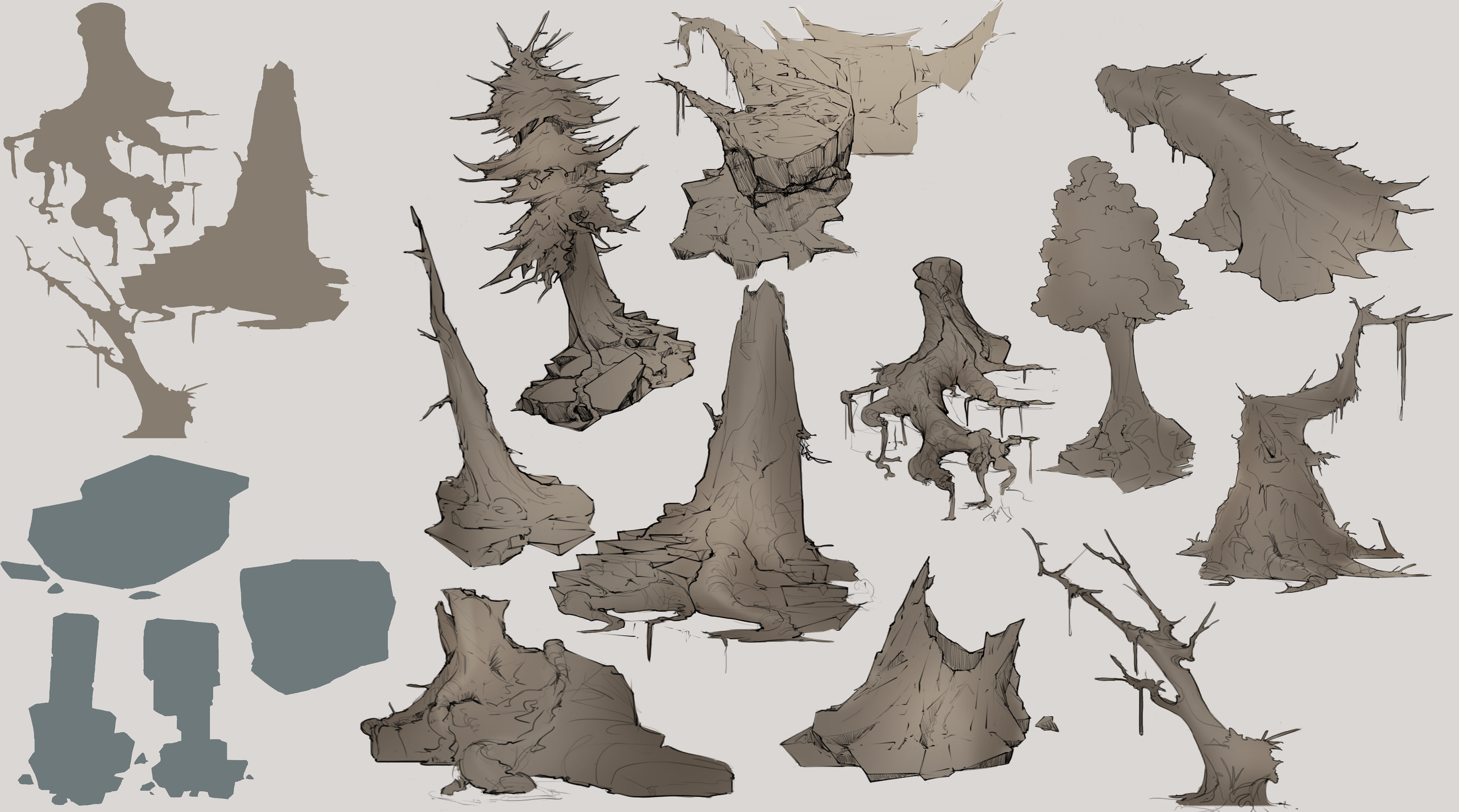 Foliage callouts
