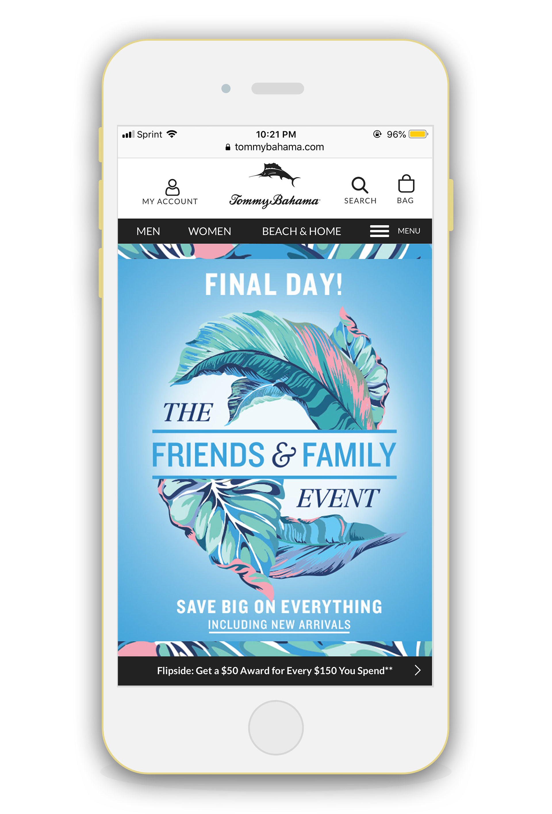 Bobby Liu Tommy Bahama Friends & Family Campaign