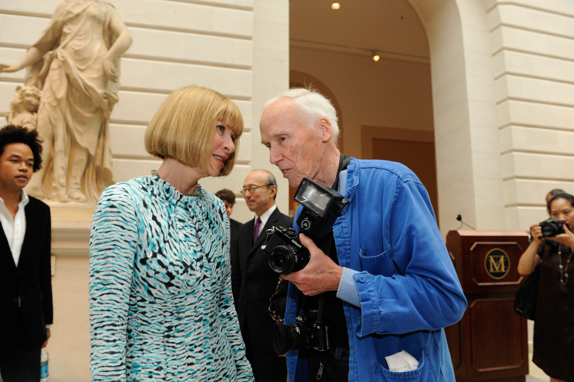 American Woman: Fashioning a National Identity press preview at  The Metropolitan Museum of Art on May 3, 2010.