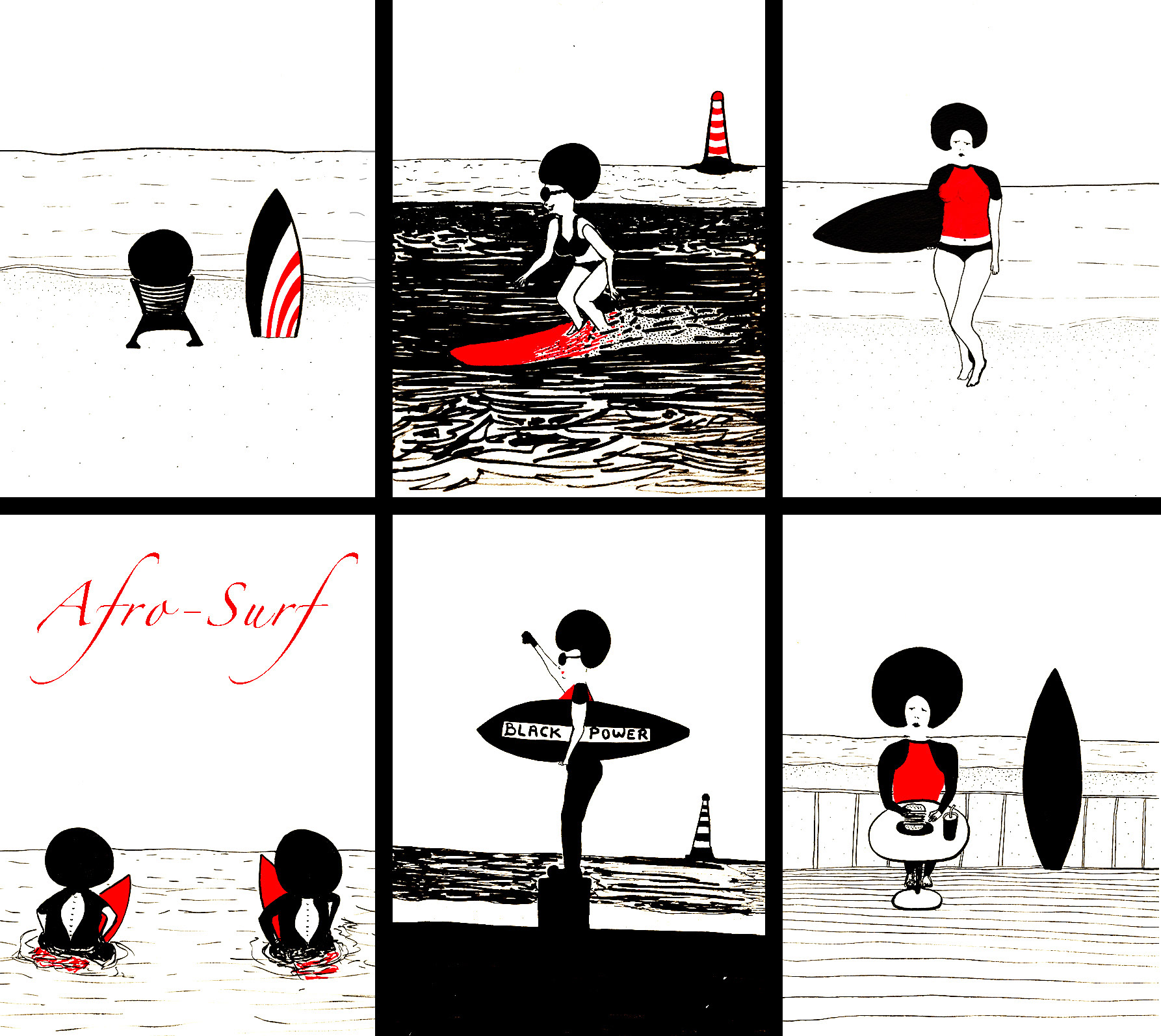Afro-surf