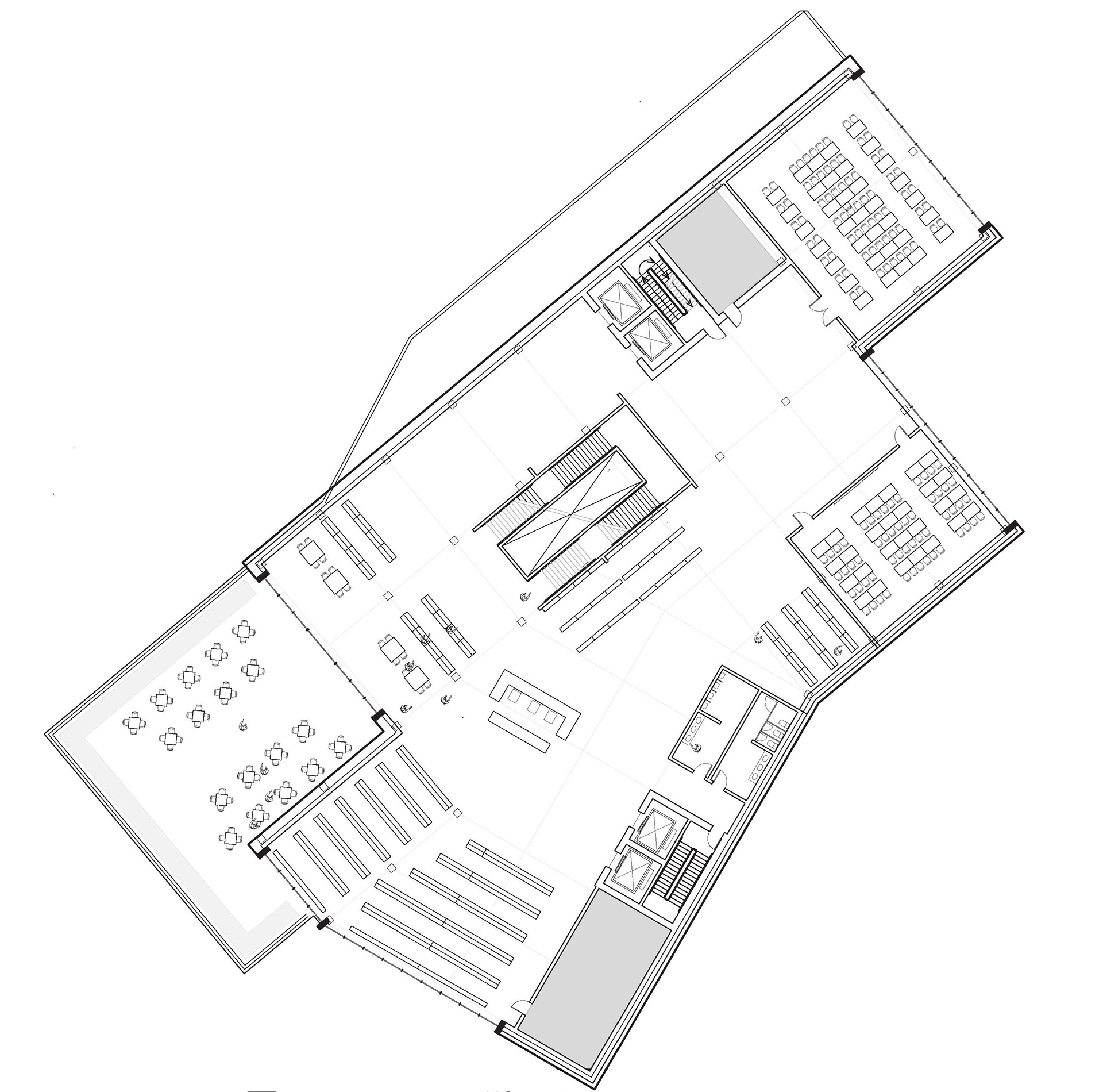 Typical Floor Plan with Outdoor Balcony 