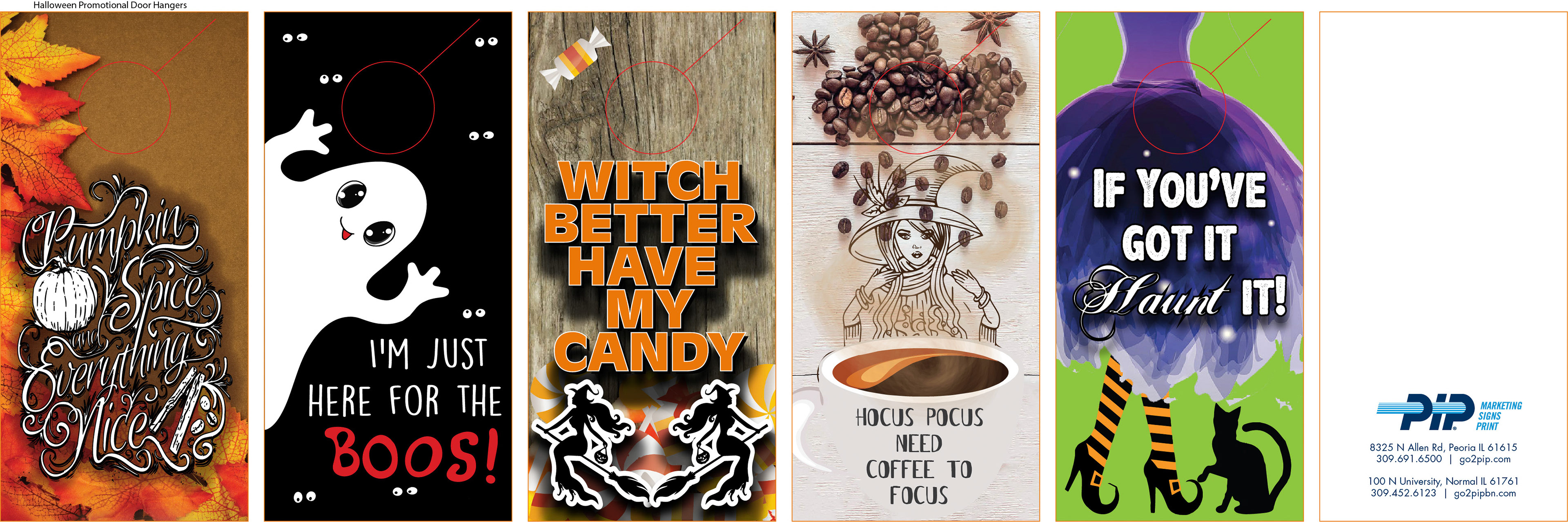 New office fall door hangers