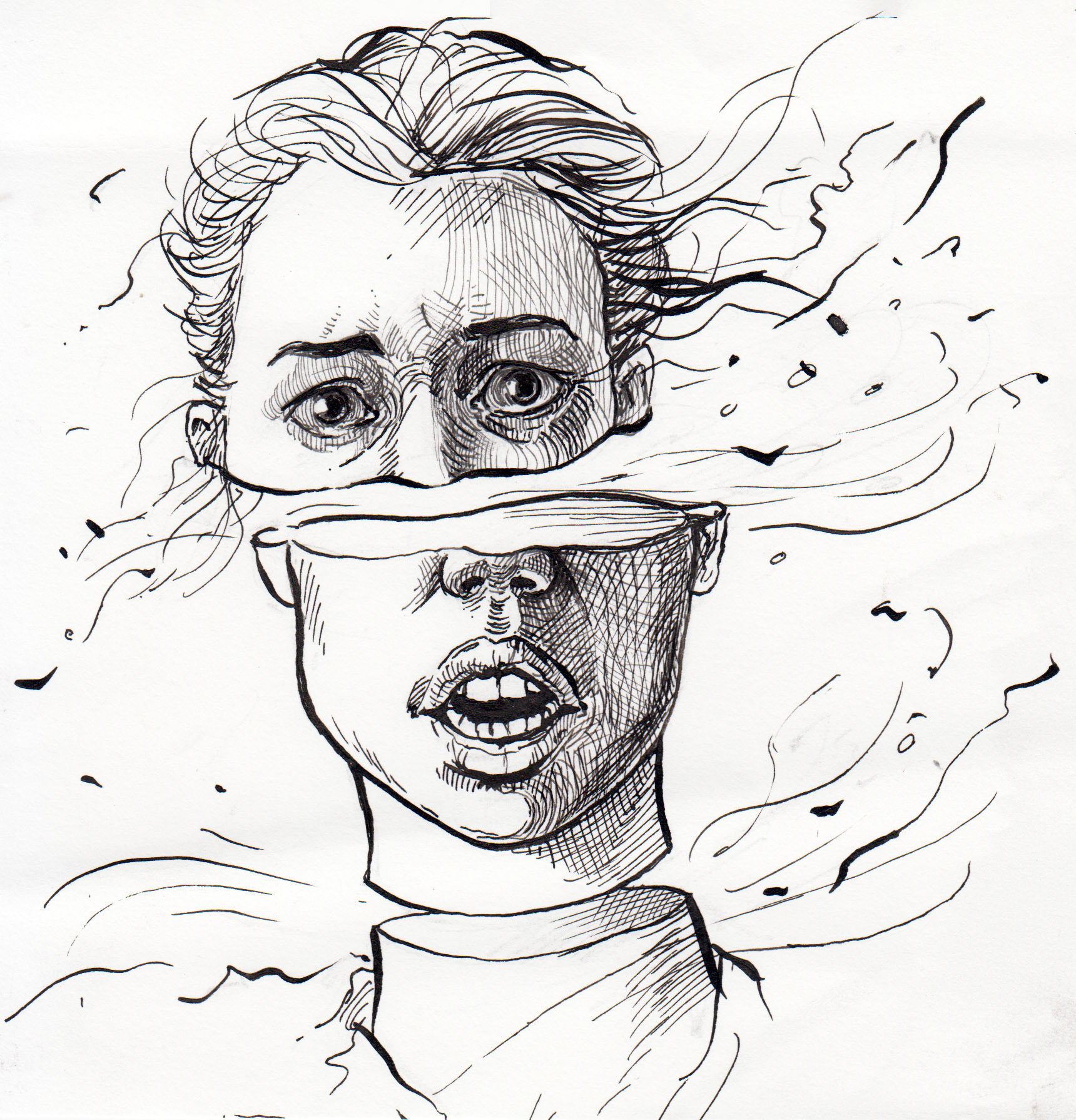 "Sliced Through"