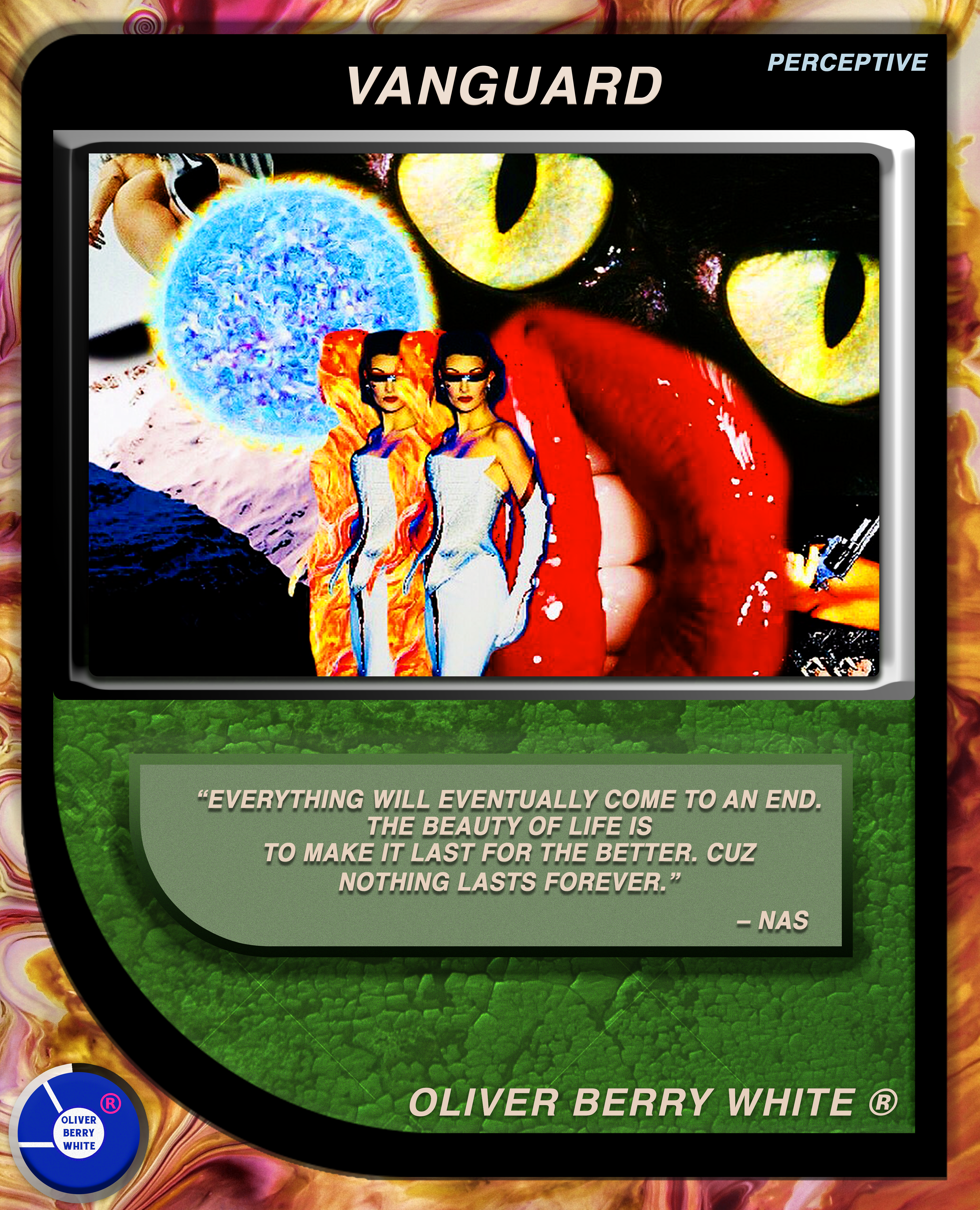 nft art, nft trading card, nft nyc art, digital art, crypto art, opensea, nft, oliver berry white