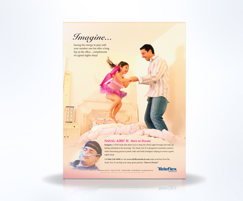 Respiratory Product Print Advertising