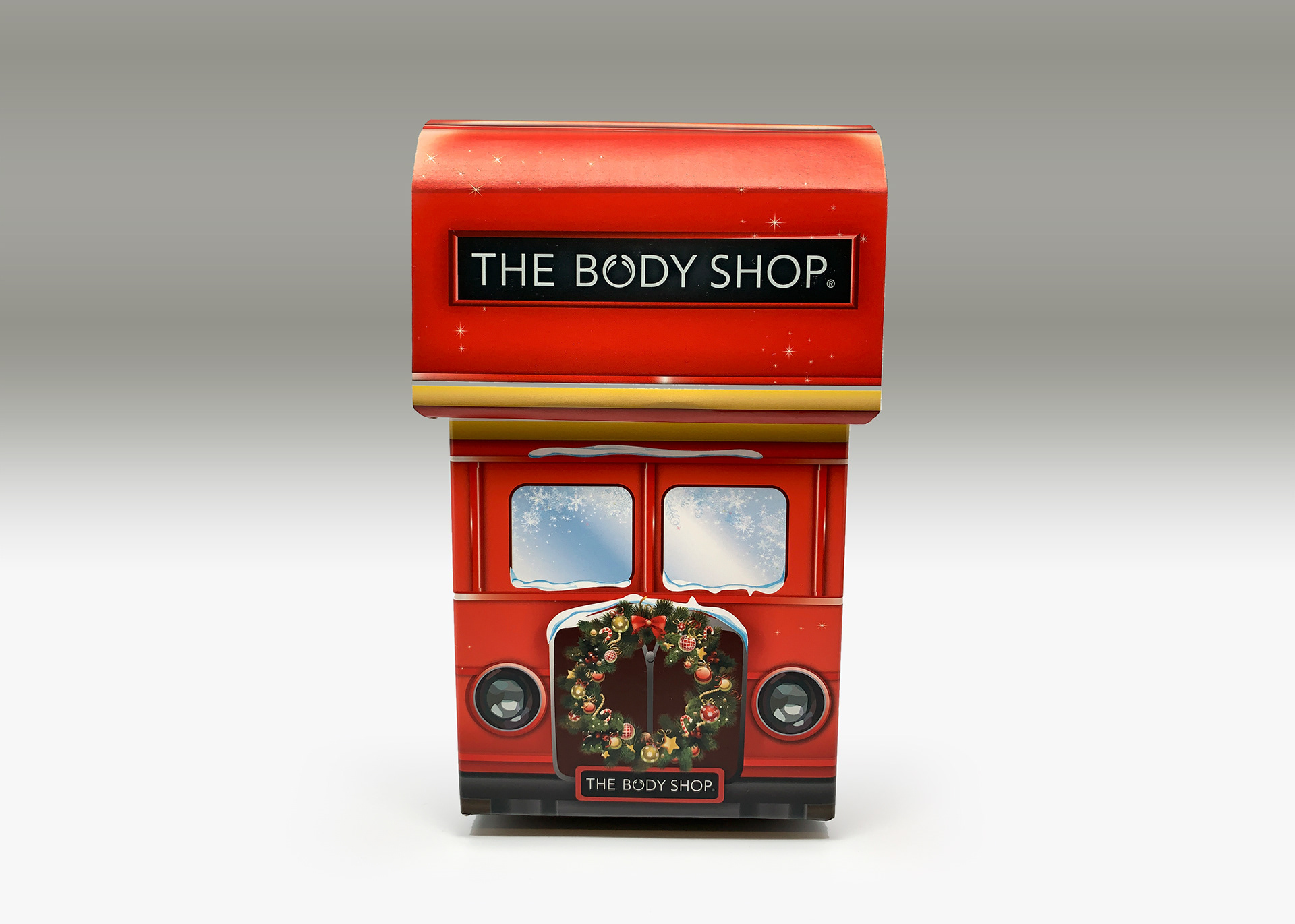 The Body Shop London Bus Set Box