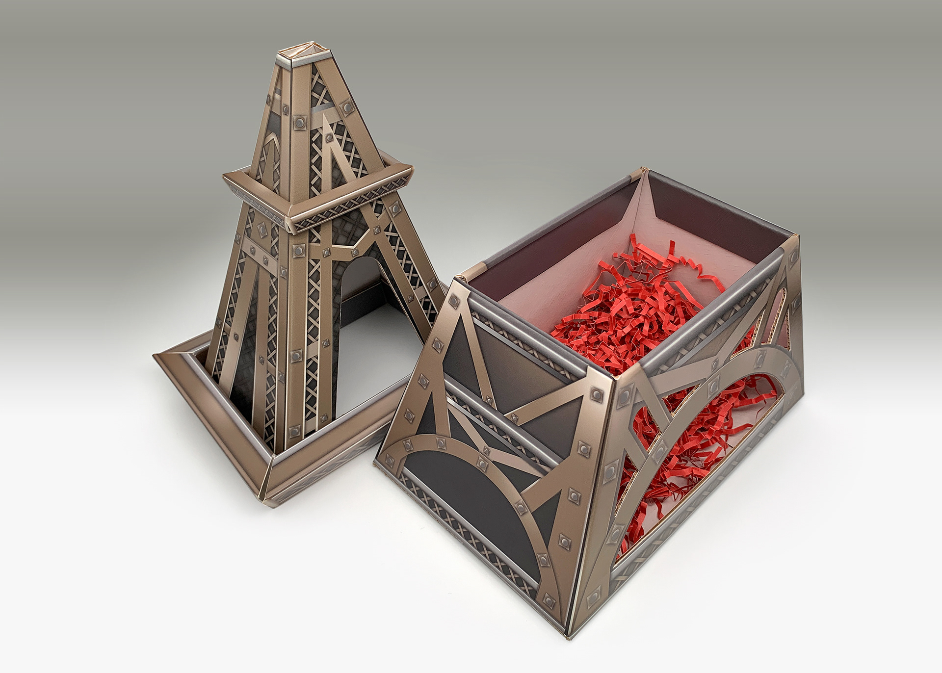 The Body Shop Eiffel Tower Set Box