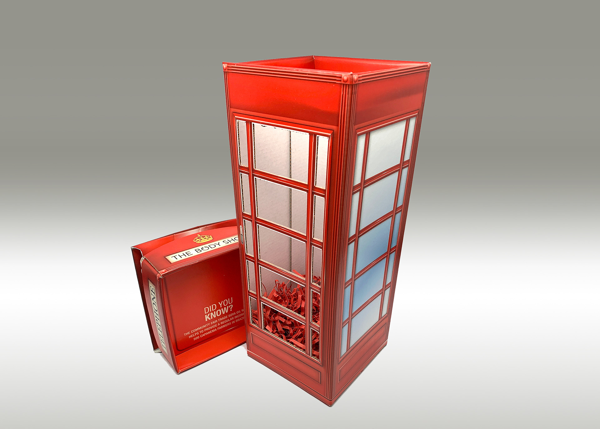 The Body Shop Phone Booth Set Box