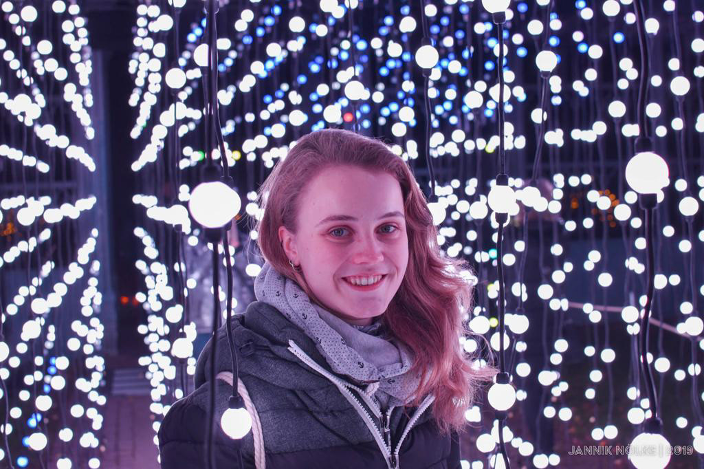 Entstanden im Christmas Garden Stuttgart