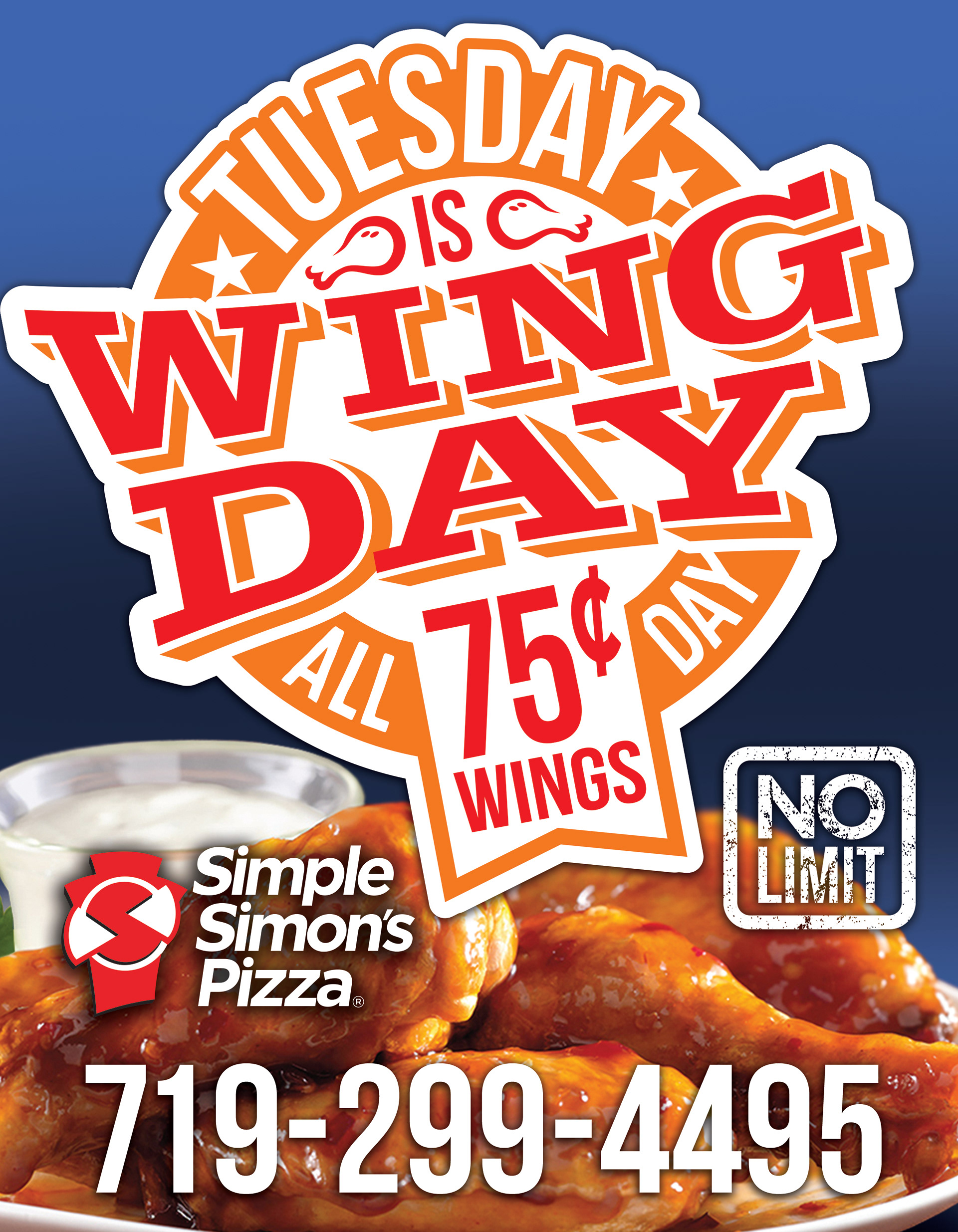 Wing Day Promotion Graphics