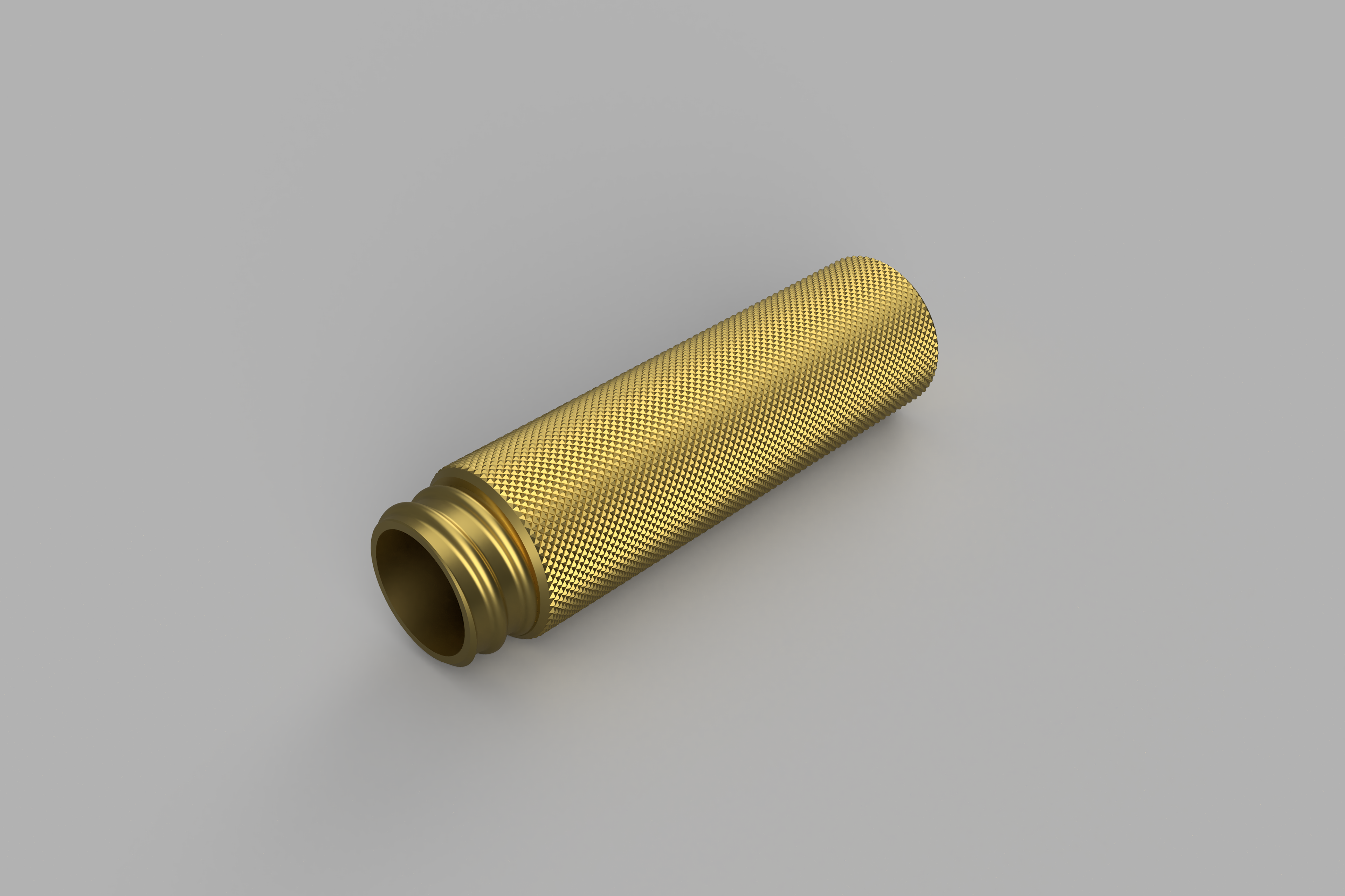 Knurled container