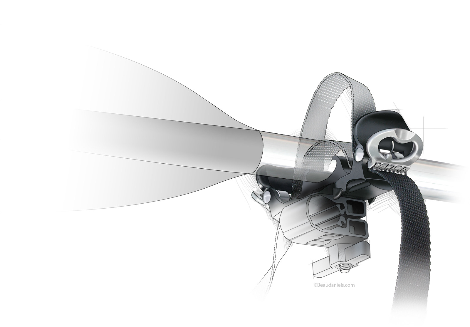 Yakima, Multi mount with padlle