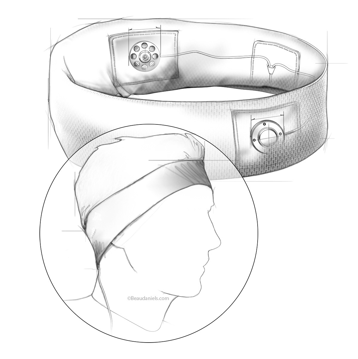 Restoration Hardware, Runphones, headphones.