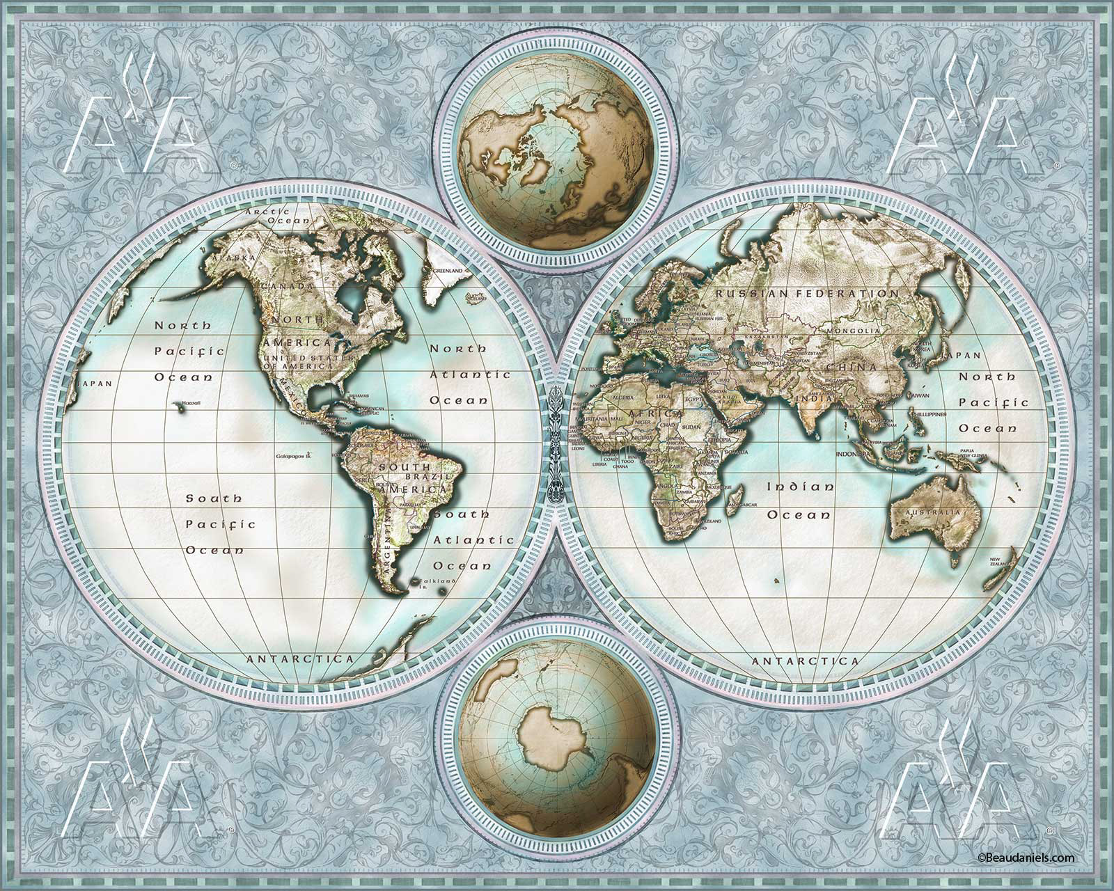 American Airline Map