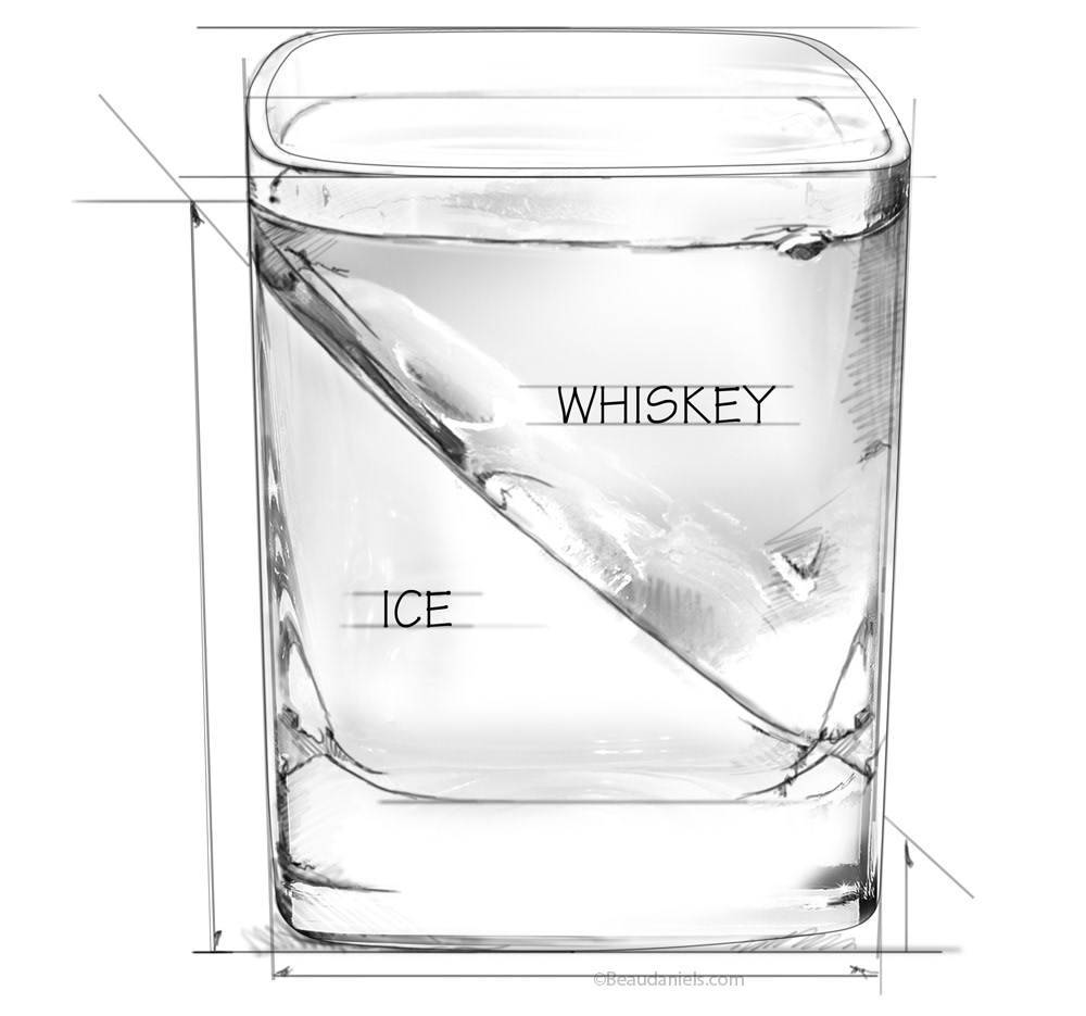 Restoration Hardware. Whiskey wedge