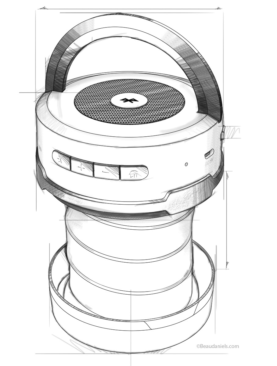 Restoration Hardware, Lantern Speaker.