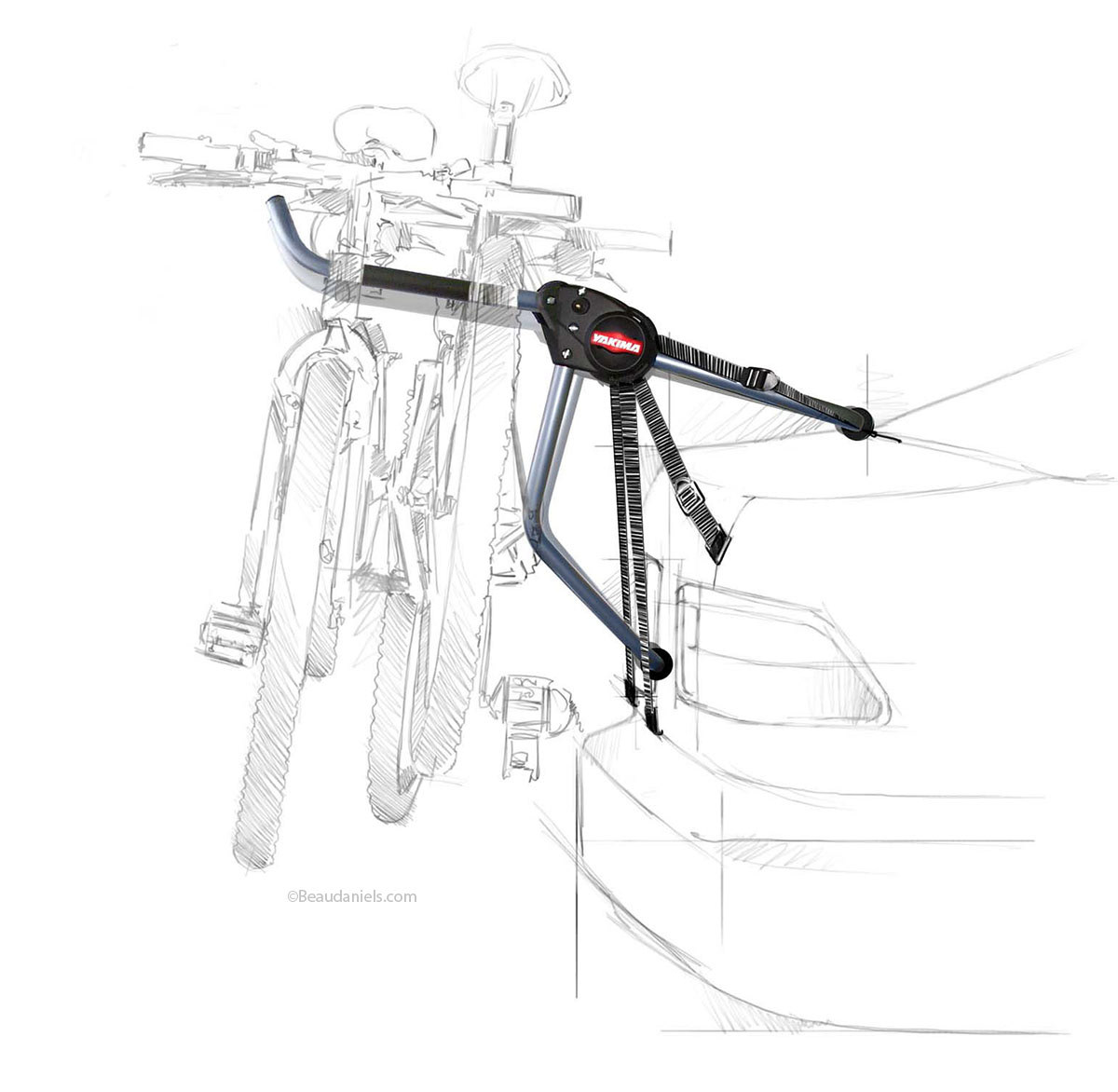 Yakima, Double bike rack.