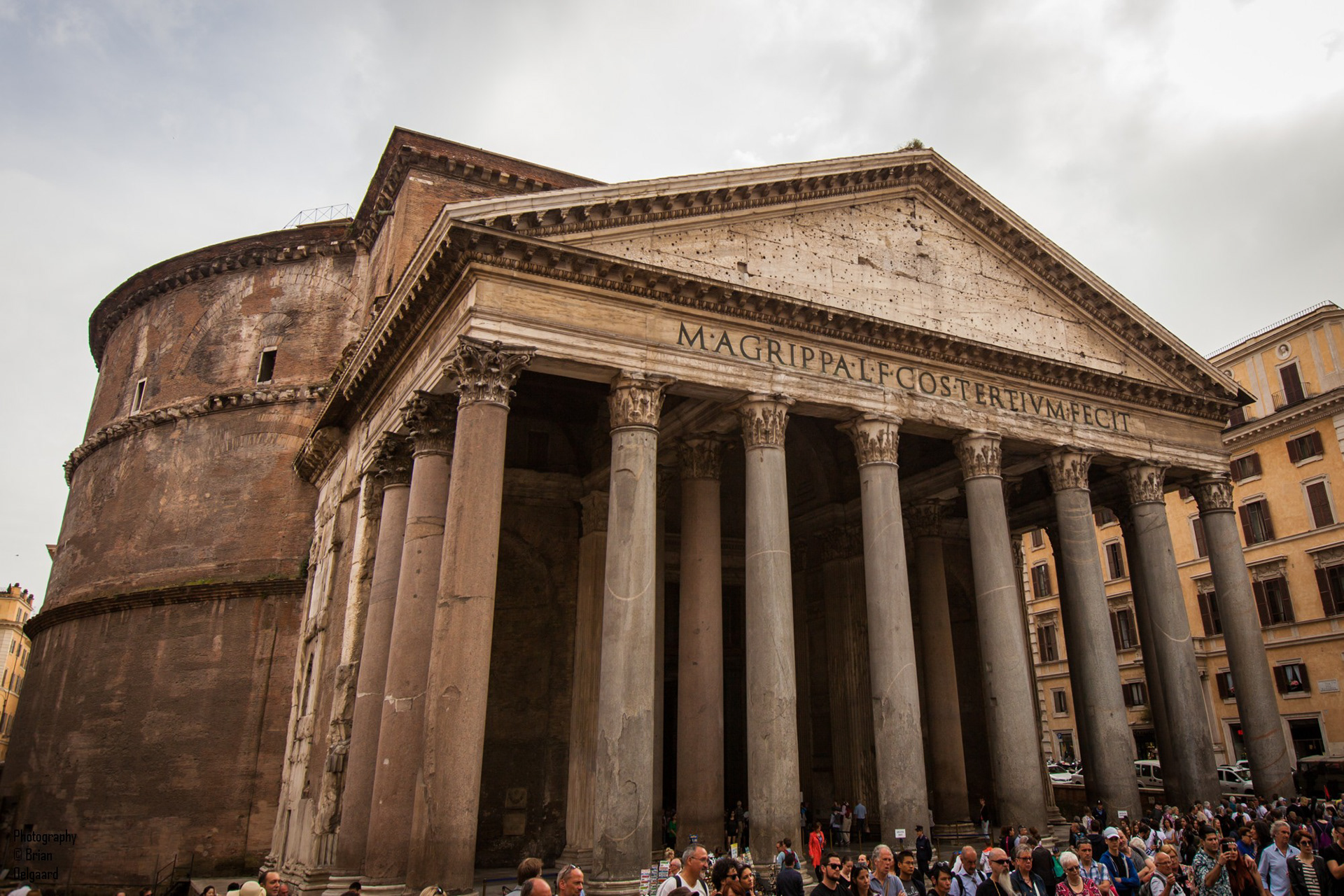 The pantheon build more than 1800 years