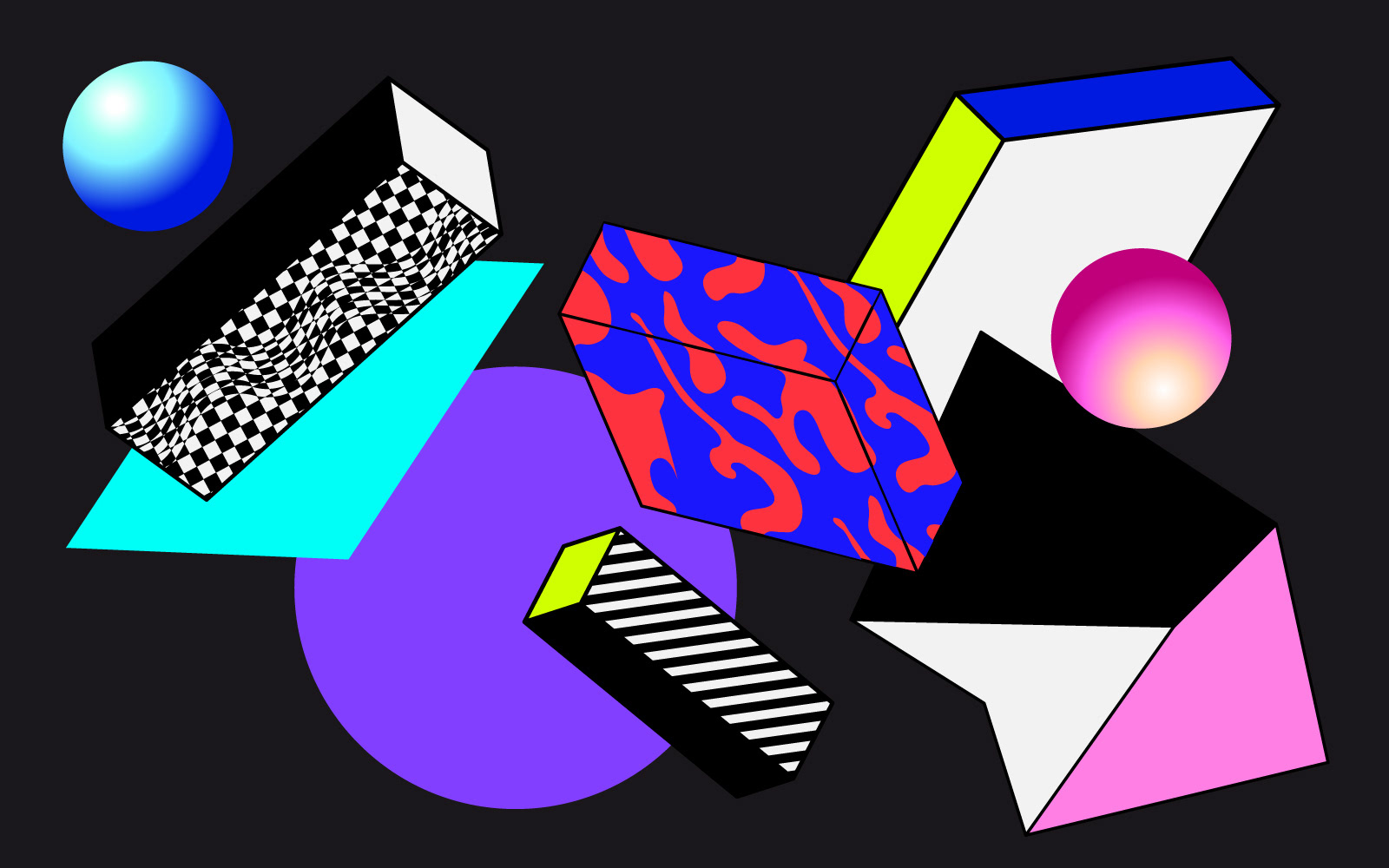 Artistic project inspired of the pop culture