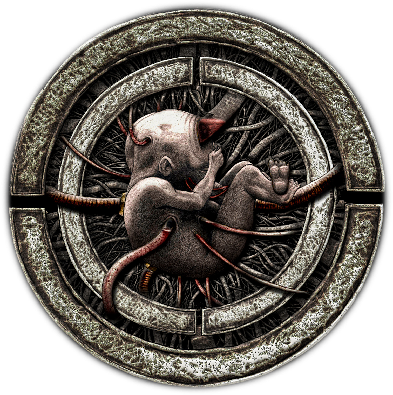 Pencil on paper & Photoshop