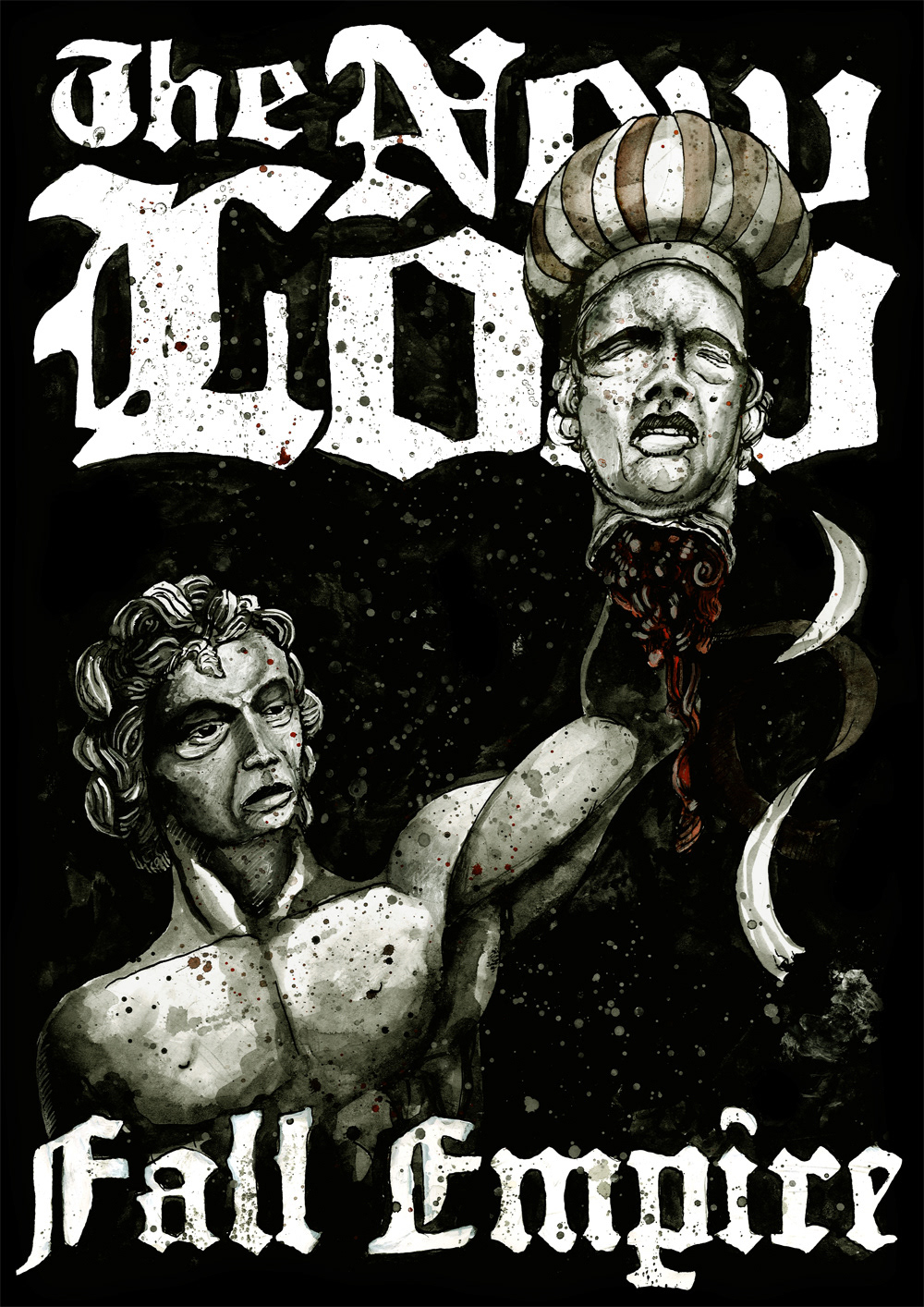 Ink & watercolour on paper