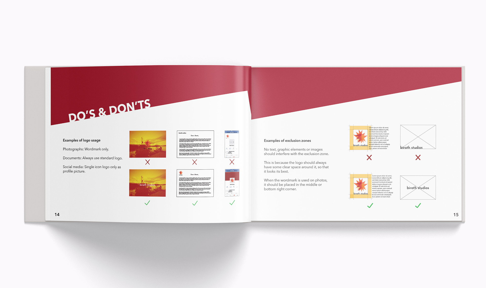 Brand Manual for Birath Studios