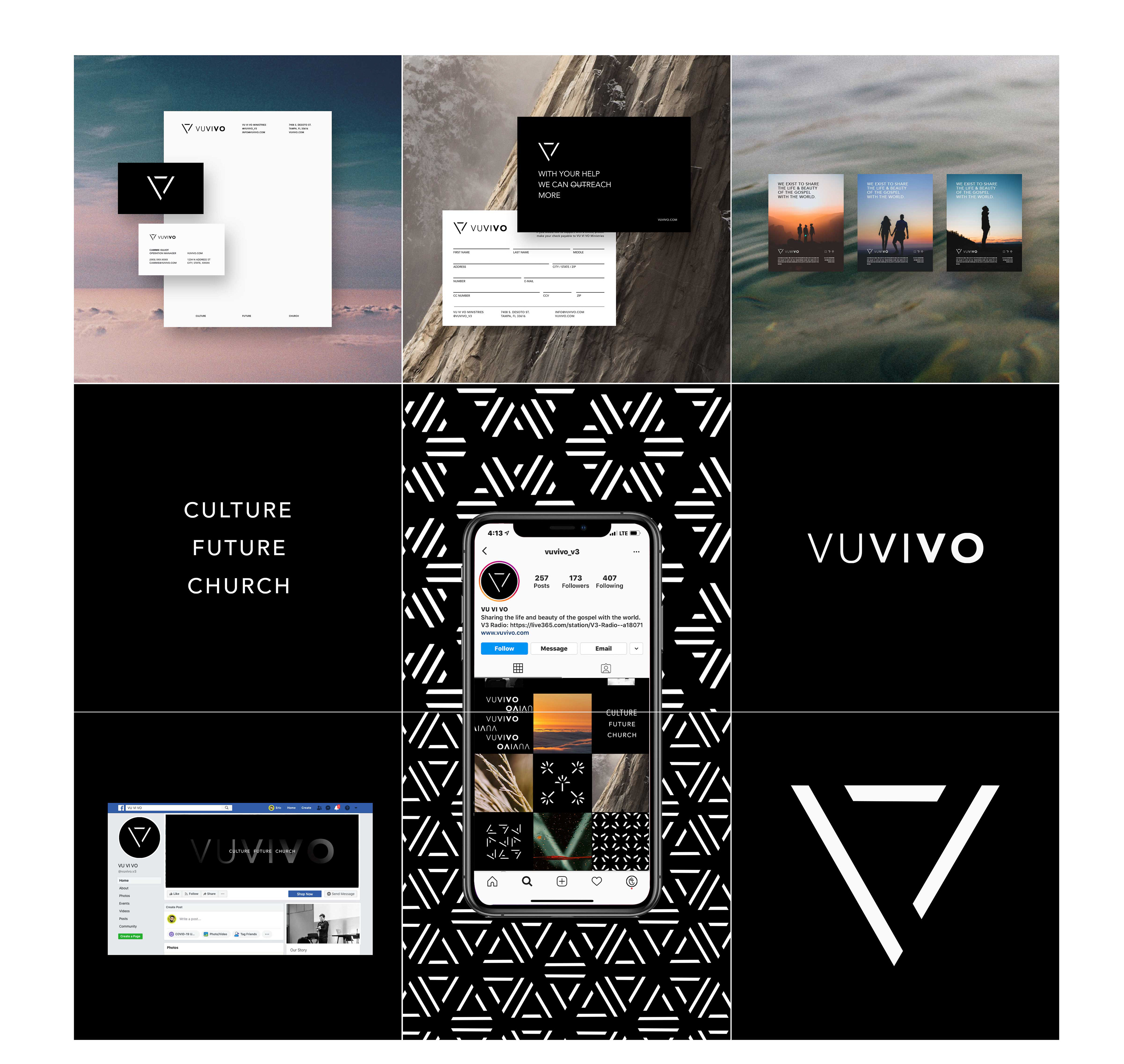 Vuvivo Social Media Grid (9 Post)