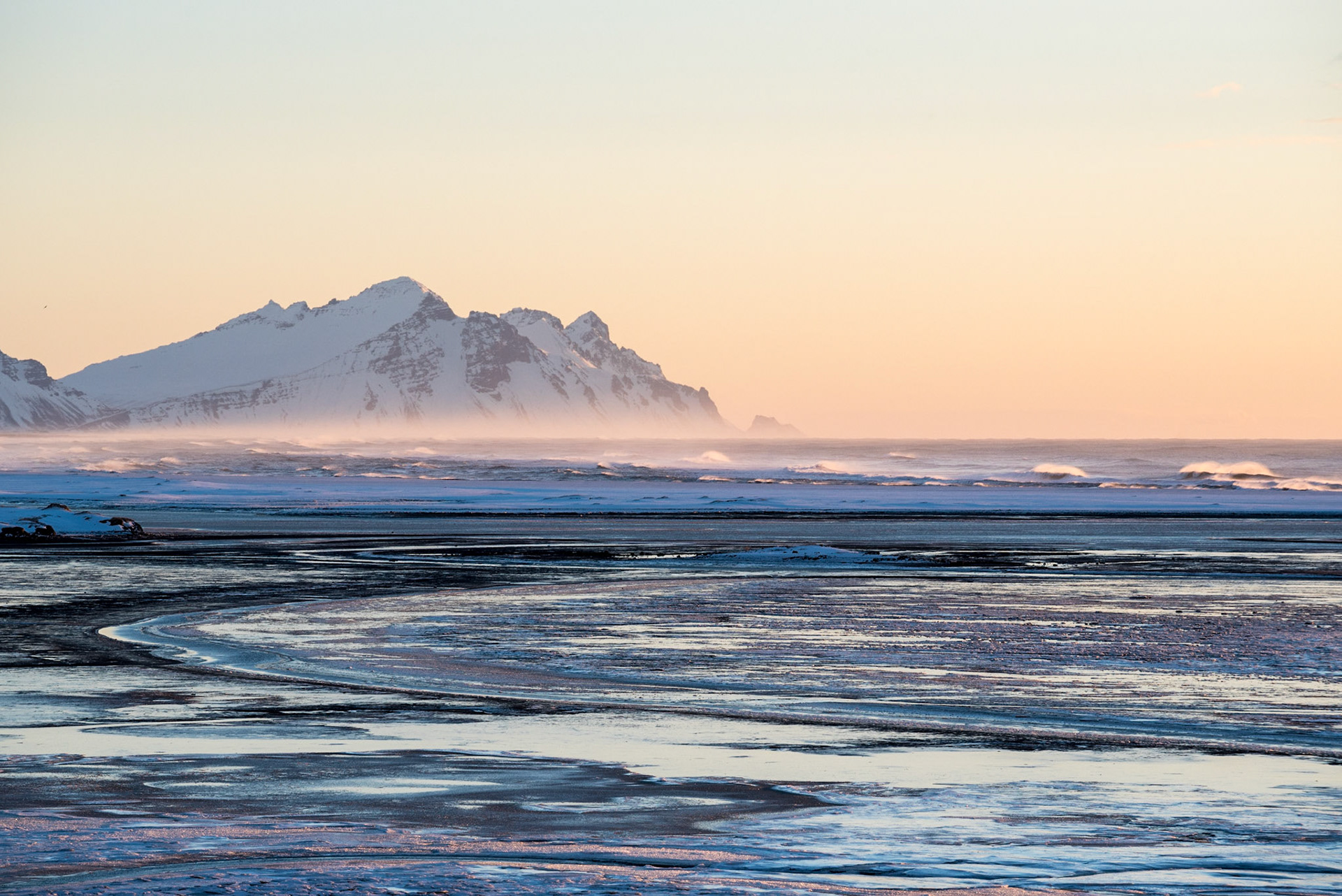 Sunrise in Austurland