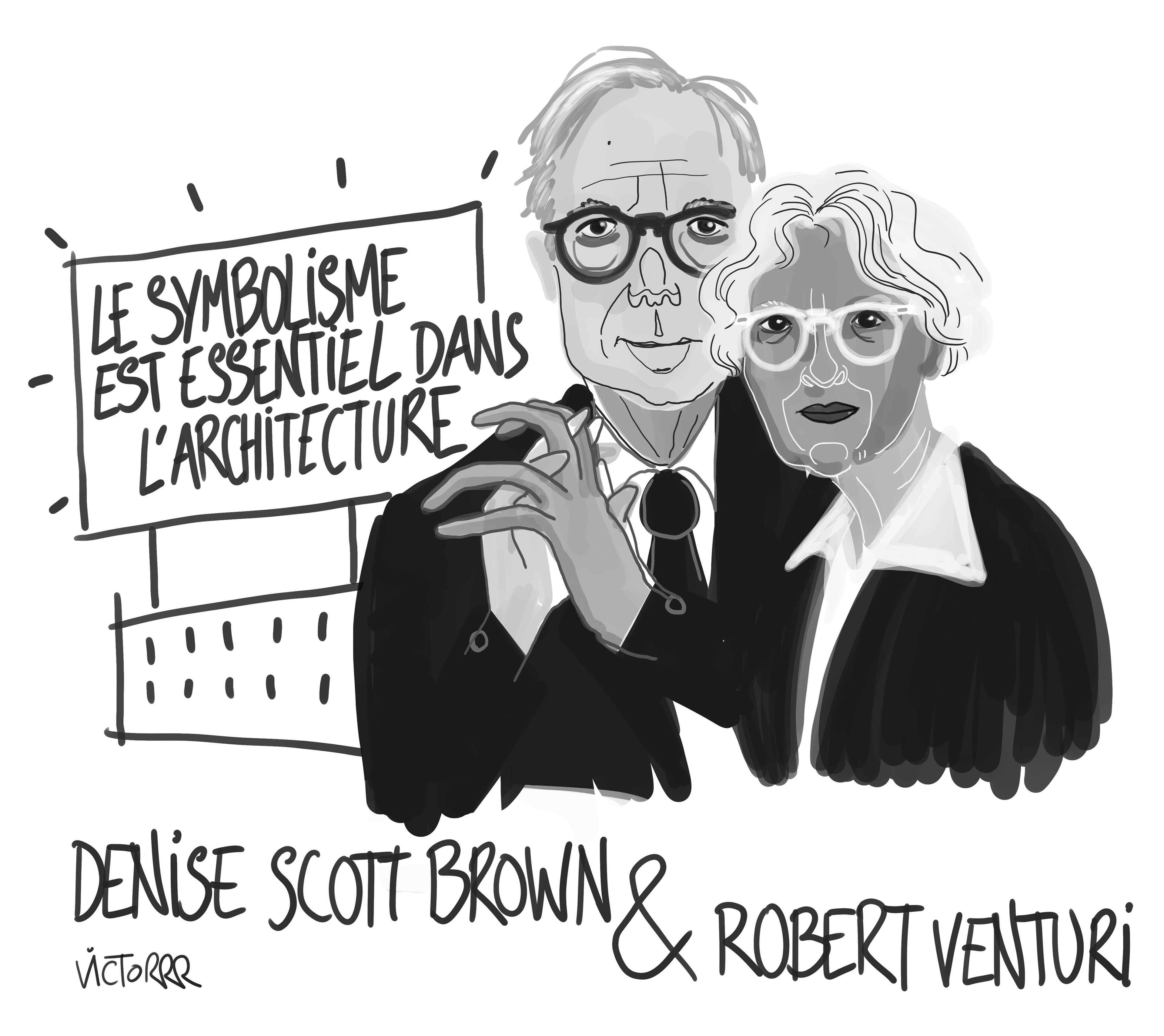 Denise Scott Brown & Robert Venturi - pour AMC (Le Moniteur)