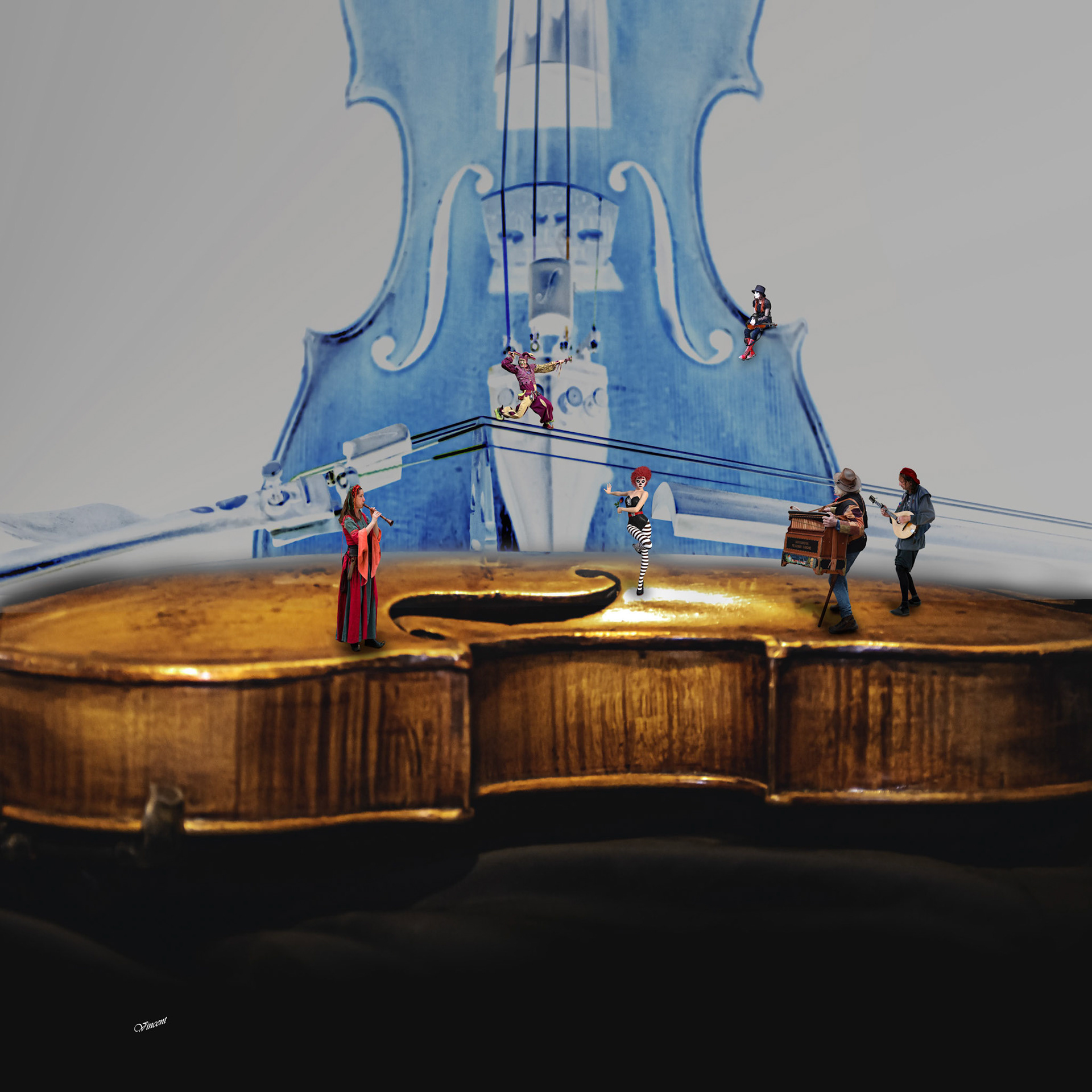© 255 Les ménestrels